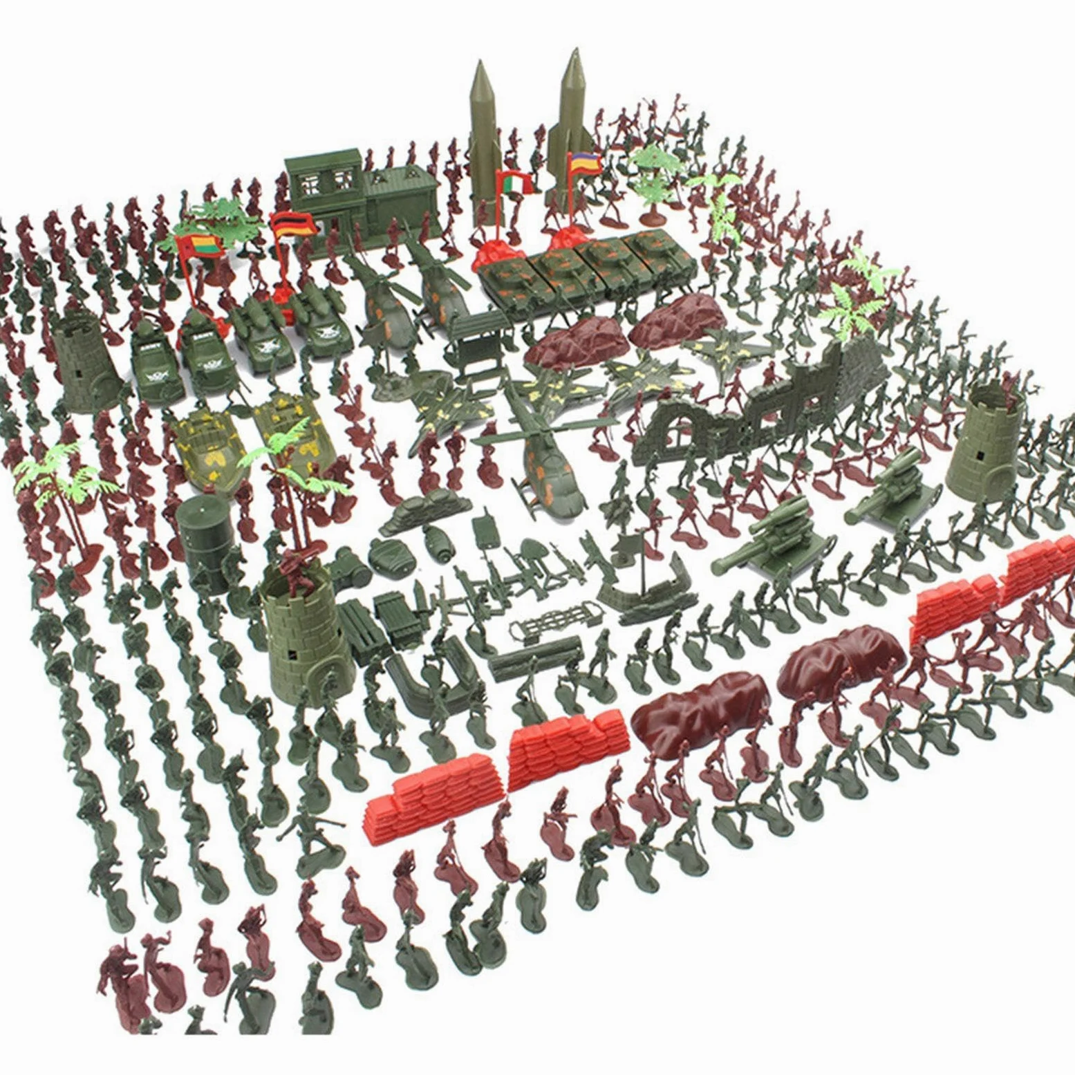 Soldatini da uomo, Soldatini da 100 pezzi, decorativi, educativi, figure di | Soldatino per decorazioni per feste per bambini, apprendimento in classe, giochi fantasiosi, diorami, giochi d