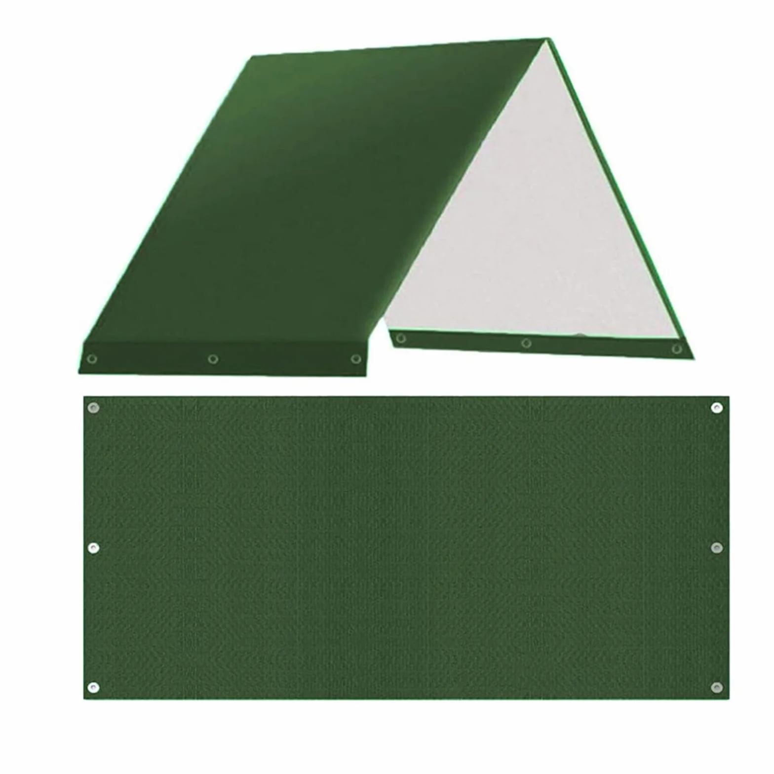 Copertura resistente agli strappi per parchi giochi con rivestimento argento 190D resistente alle intemperie ombra per bambini scivoli scalatori e giochi all'aperto baldacchino di ricambio