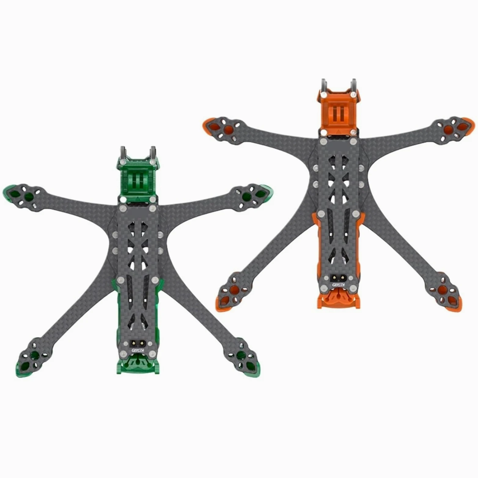 Kit telaio drone, compatibile con DJI, O4 Air Unit Pro, 3K | MK5 O4 Pro, 5 inch, telaio DC o wide X, fibra di carbonio, supporto camera 20mm(GEPRC MK5 (Orange))
