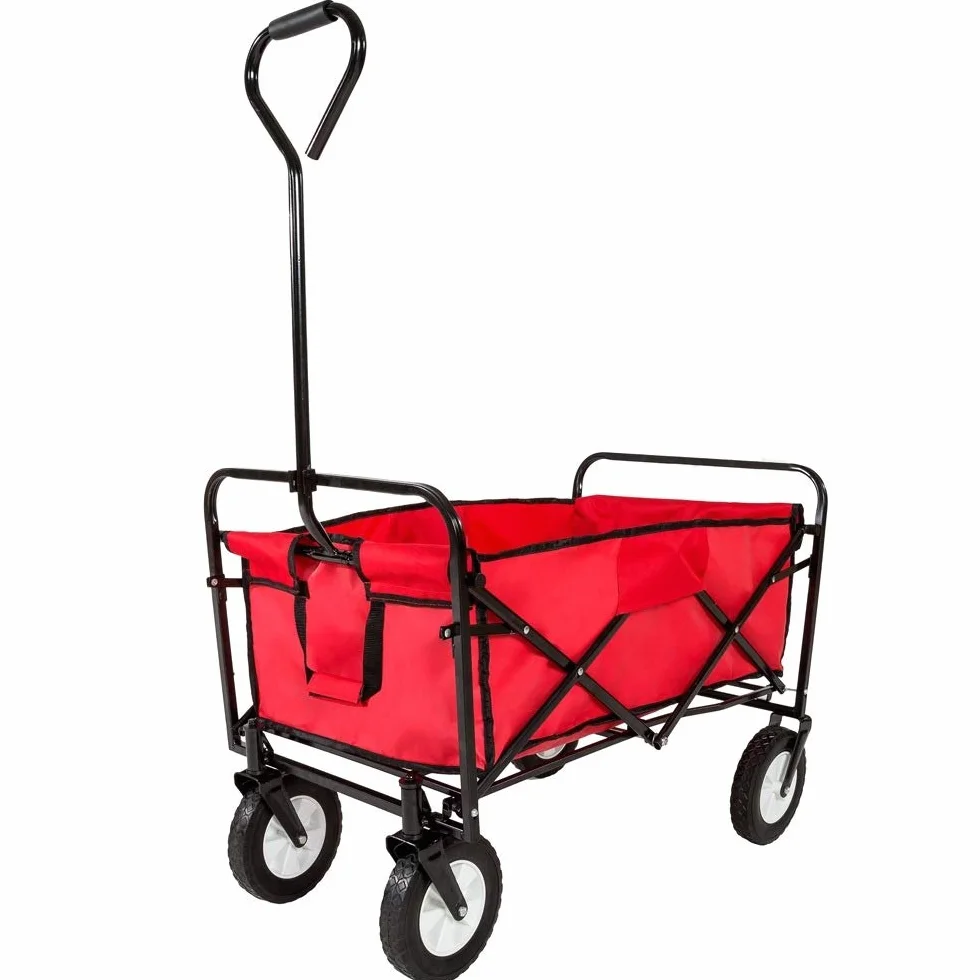 Varan Motors - TC0102 Carrello di trasporto a mano pieghevole, 89 x 54 x 55 cm, carico massimo 85 kg