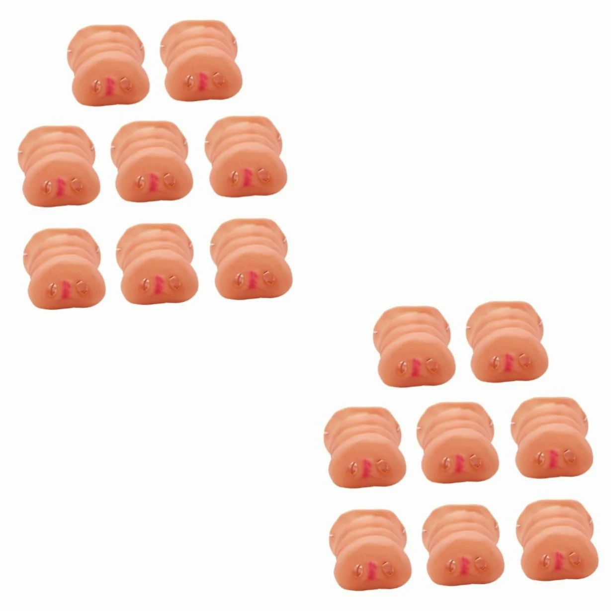 ibasenice 2 Set Di Maschera Elastica Per Cosplay Per Ragazzi E Ragazze Leggera E Portatile Accessorio Per Feste Di Halloween 8 Pezzi*2