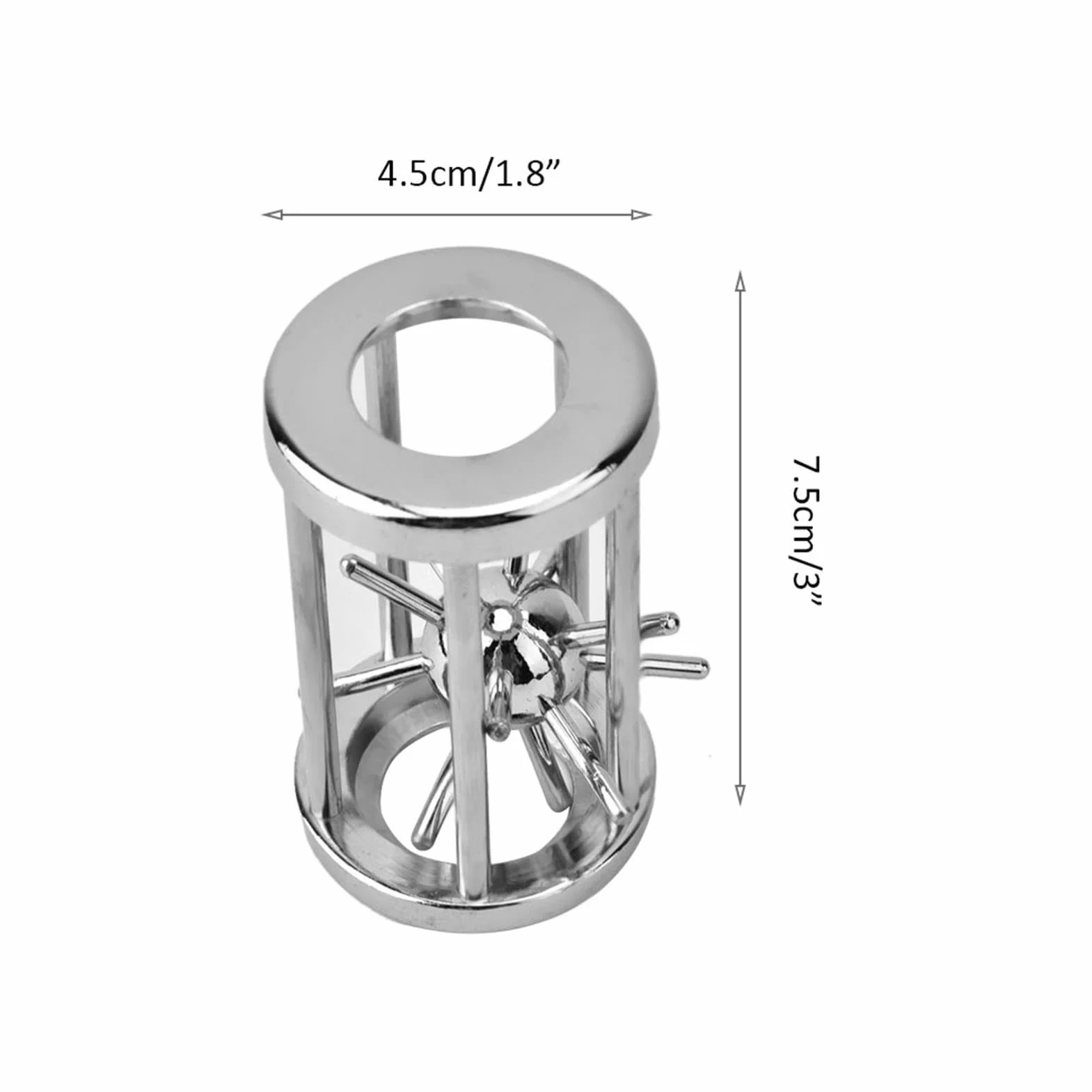 Watris Veiyi IQ Huzzle Puzzle in lega di zinco gioco di pazienza adulti