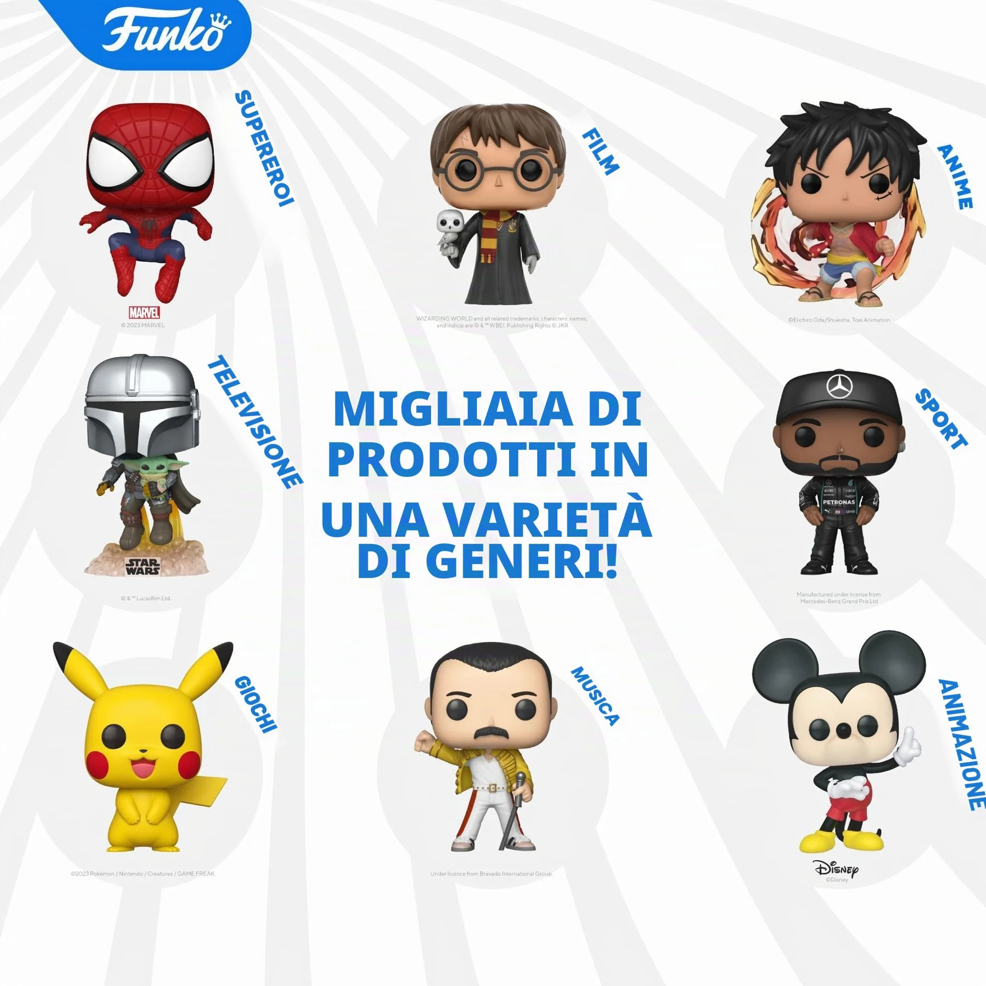 Funko POP! Animation: One Piece - Brook - Figura in vinile da collezione - Idea regalo - Prodotto ufficiale - Giocattoli per bambini e adulti - Modello di figura per collezionisti ed esposizione
