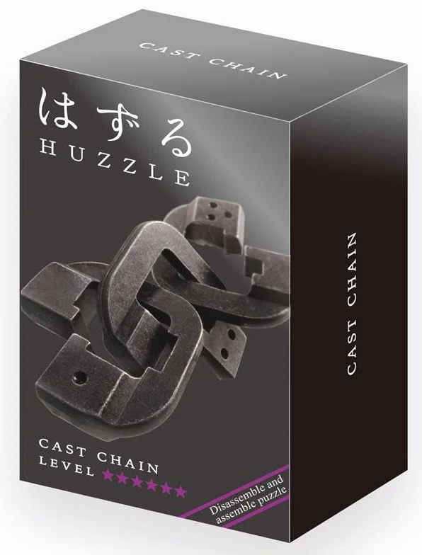 Rompicapo in Metallo Catena 3D Puzzle Livello Difficoltà Avanzato