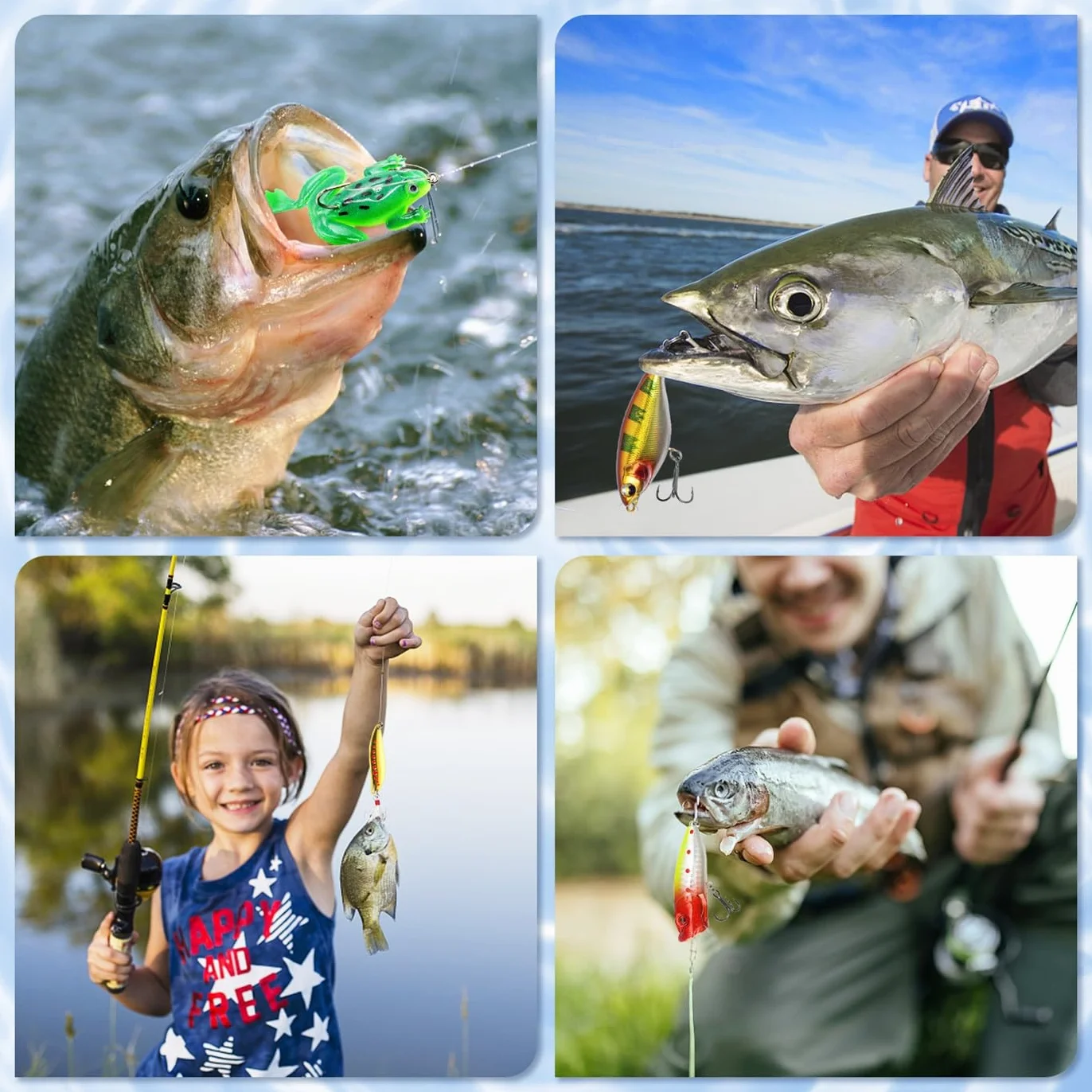 iZoeL Calendario Avvento 2025 Uomo Calendario Avvento Pesca, Pesca Accessori, Regali di Natale per Nonno Papà Fidanzati Marito Zio