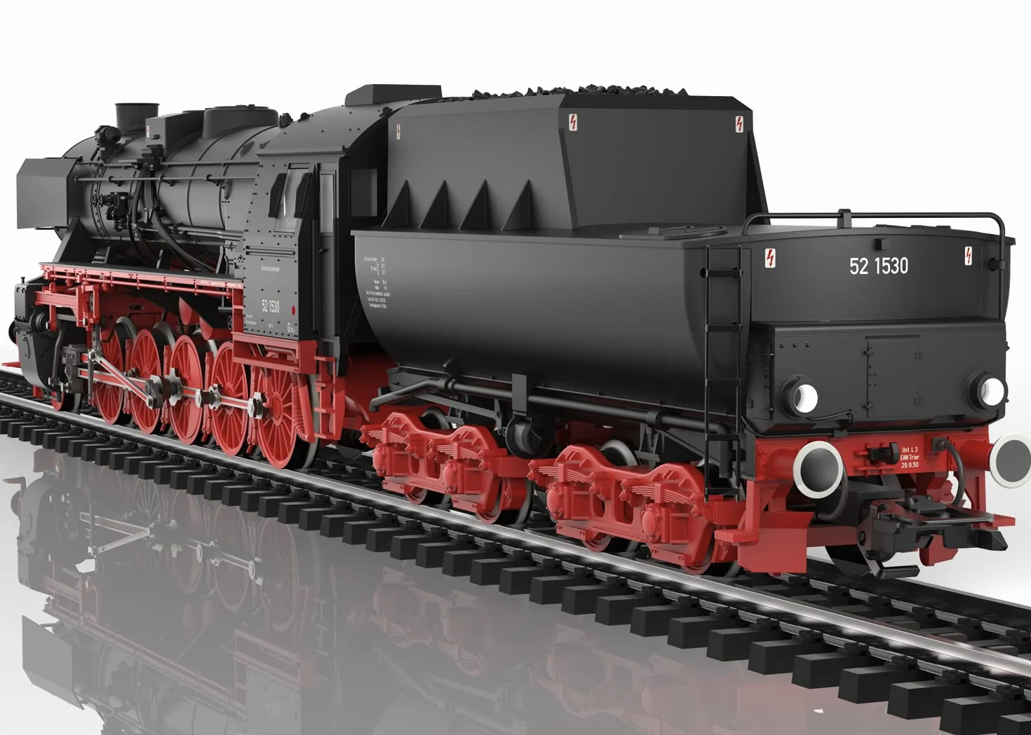 Märklin 39530 Locomotiva a vapore BR 52, H0, 1:87, Epoche III