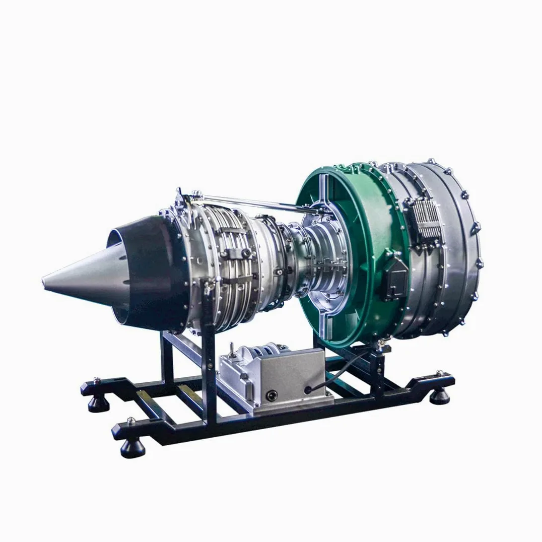 Kit motore a combustione interna 1/10, doppio rotore, assiale, turbofan, modellino aereo, motore per aeromobili, 1000 pezzi, regalo fai da te per Natale 2024