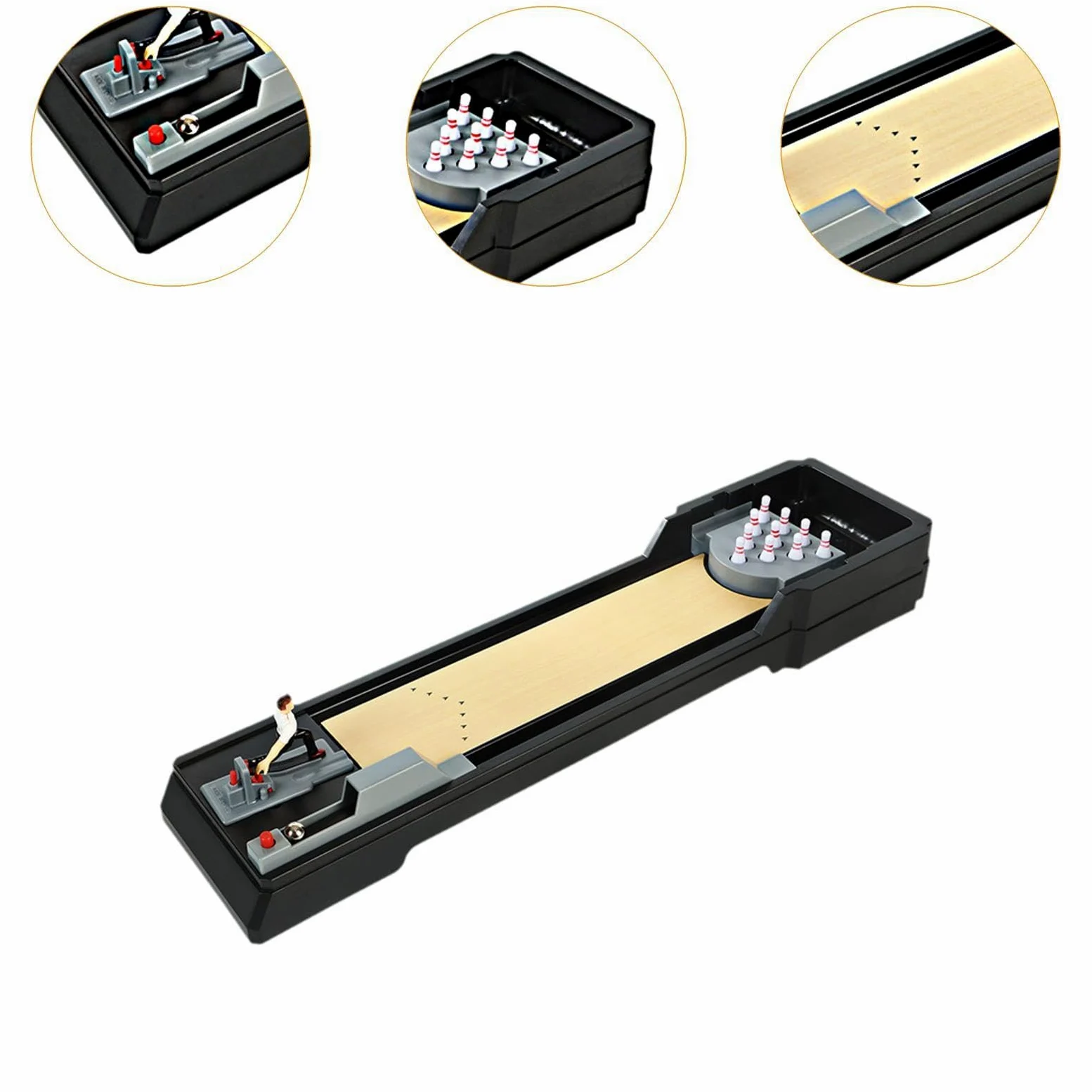 MagiDeal Gioco di Bowling da Tavolo, Ideale per La, per Interni Ed Esterni.