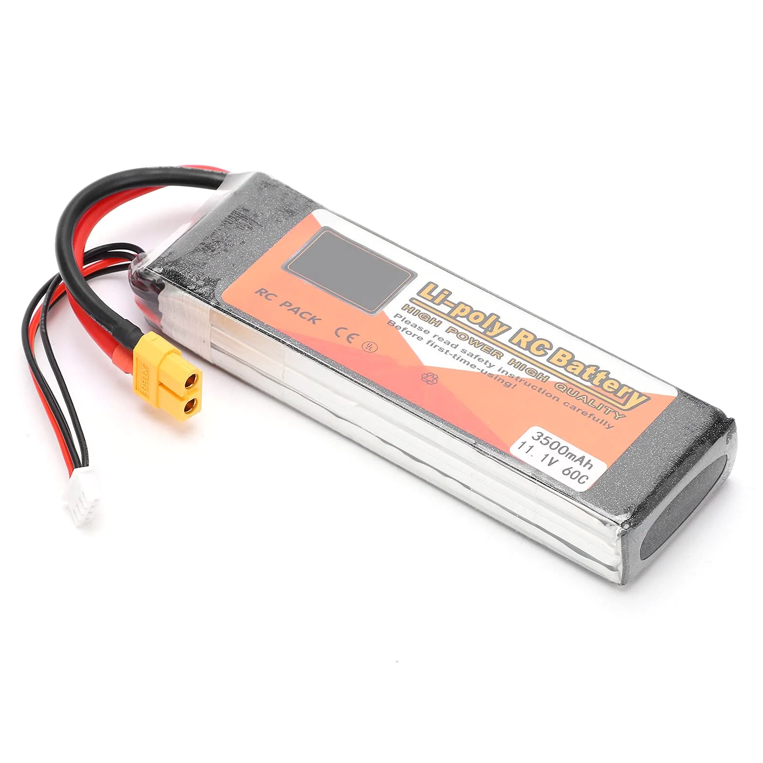 Batteria Lipo ad alta capacità di lunga durata 3500 mAh per droni in barca per auto da auto RC