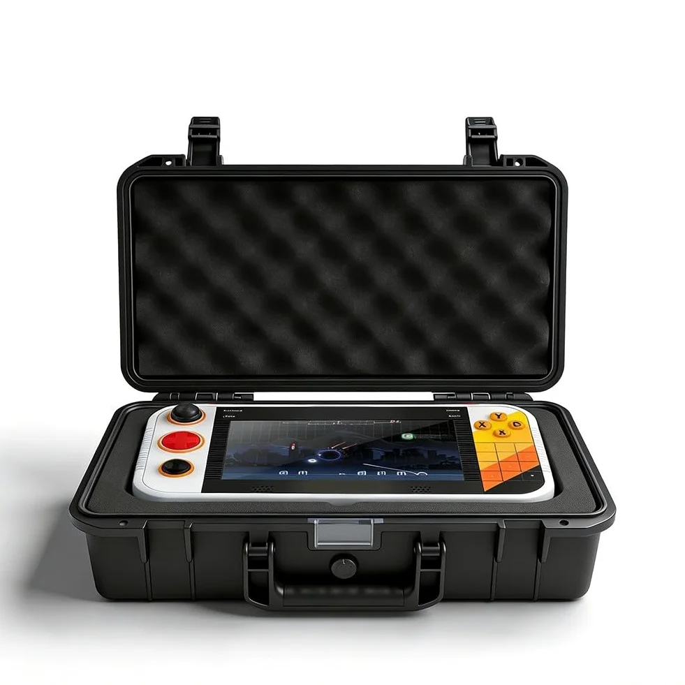 Scatola di immagazzinaggio per Gamestation Go Accessori Storage Box per | Materiale ABS ad alto impatto, per esterni robusti, resistente alle cadute, protegge la console dagli urti