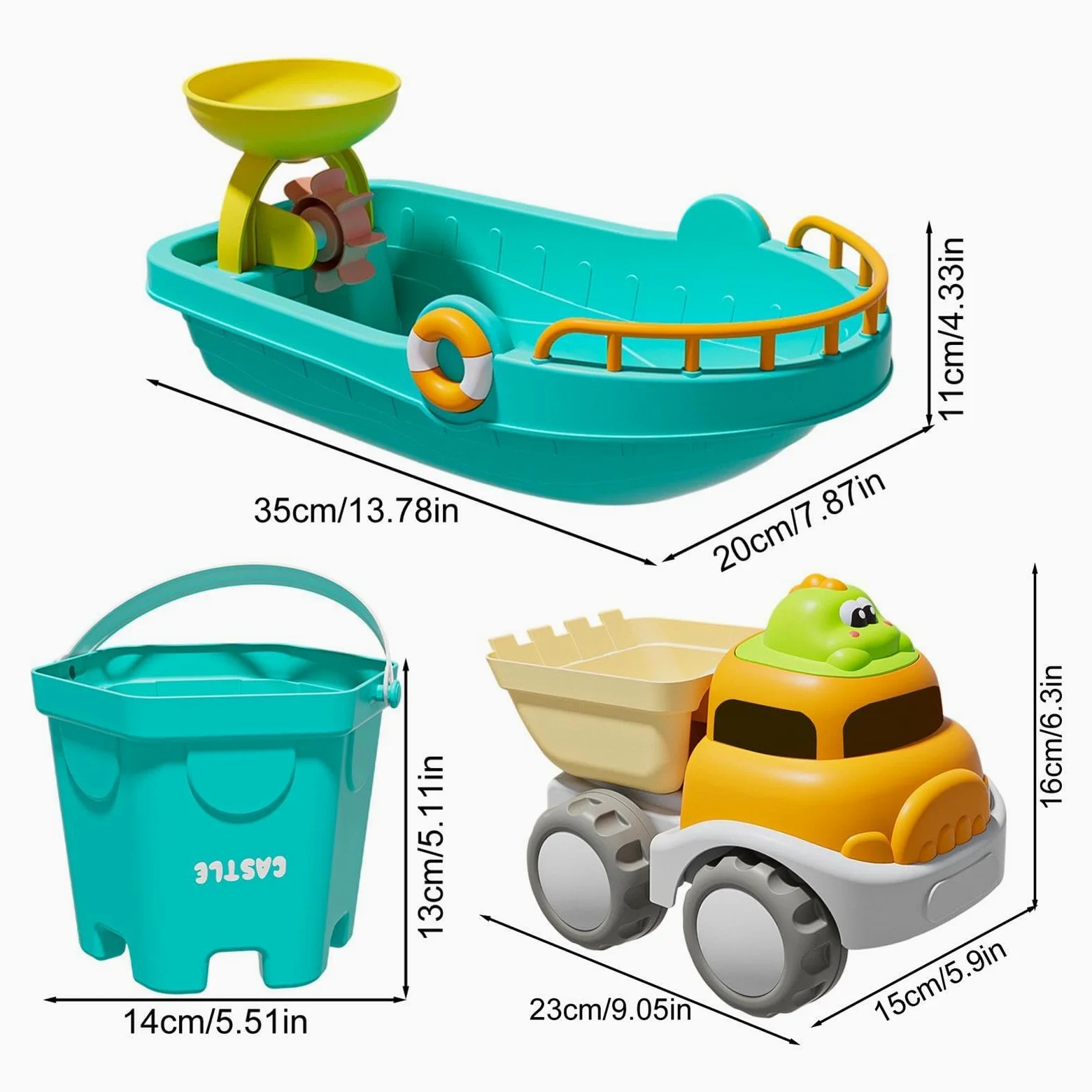 Giocattoli da Spiaggia ai Bambini Divertente Strumento di Scavo ed | Giochi da Spiaggia per Piscina Acqua Nuoto Immersioni Vacanze Estive Famiglia All'aperto Esterno