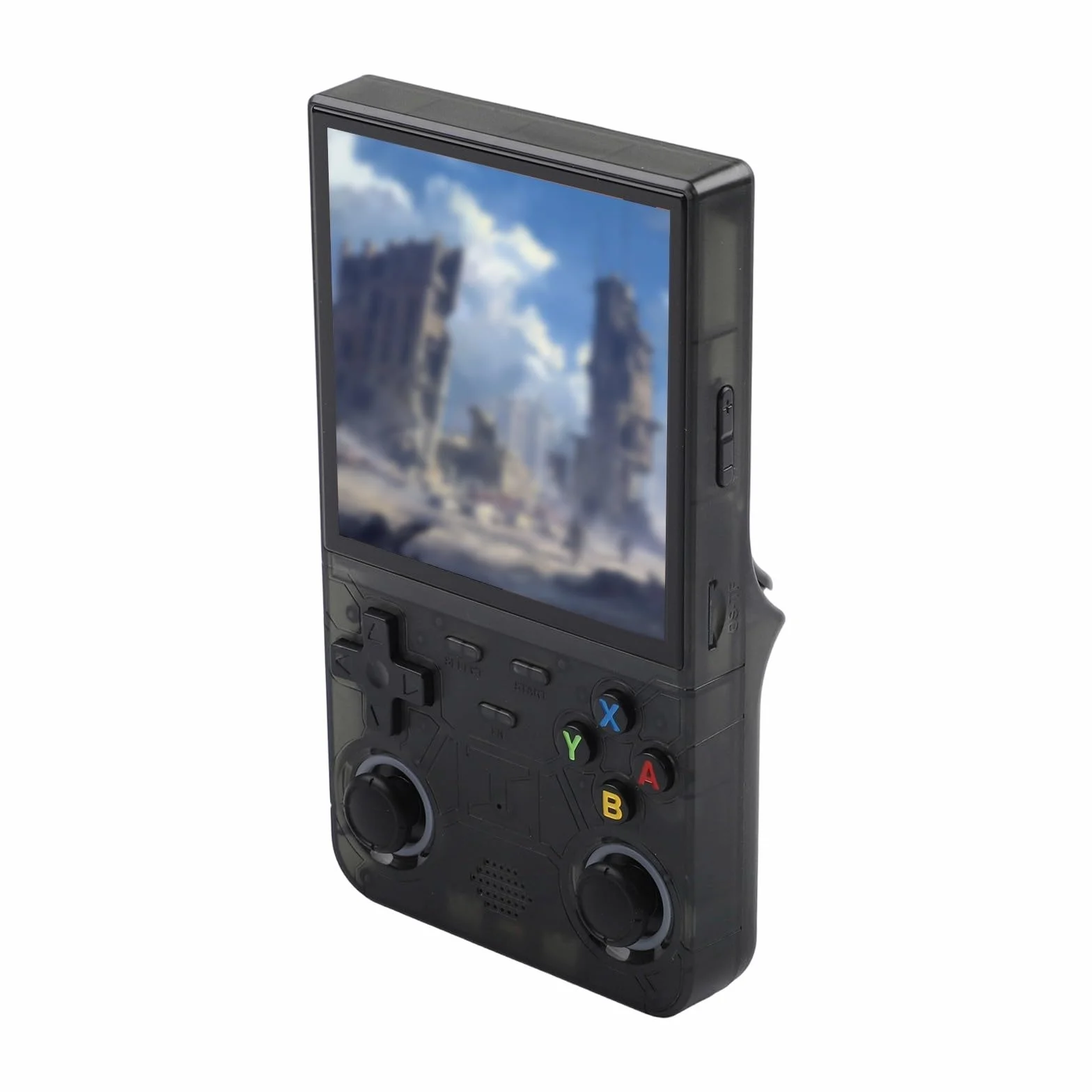NexRen R36 Ultra 128 GB palmare console di gioco 4 pollici schermo HD retrò classico gioco portatile design ABS corpo per viaggi casa (Whtie)
