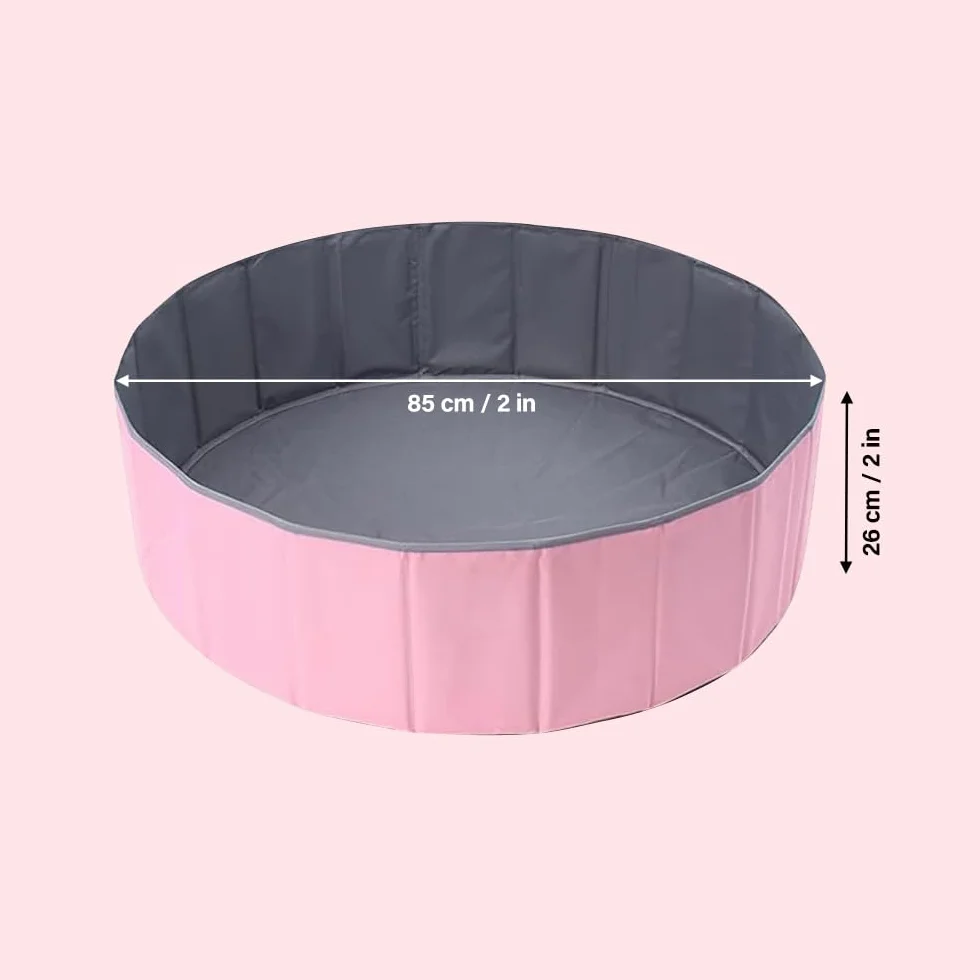 Piscina di palline, Piscina di palline pieghevole per bambini, 80 cm, per bambini, ragazze e ragazzi, box/recinto portatile per neonati, Piscina di palline rotonda Baby Round Ocean per cani