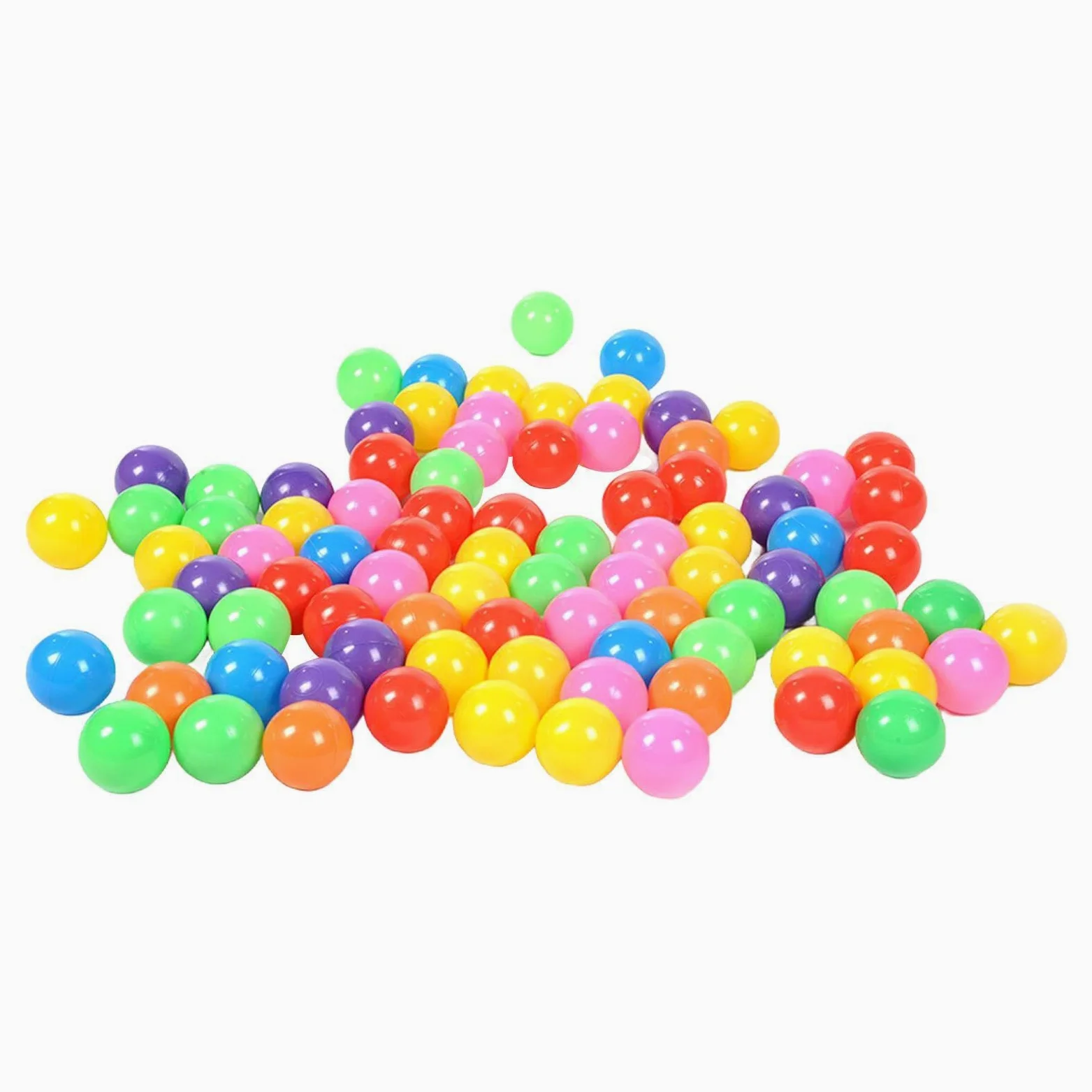 Grandi Palline da per Piscina di Palline 50 Pezzi Giocattoli da Interno | Palline da 7 cm per Bambini per Festa di Compleanno, Decoration per Cameretta, Tenda