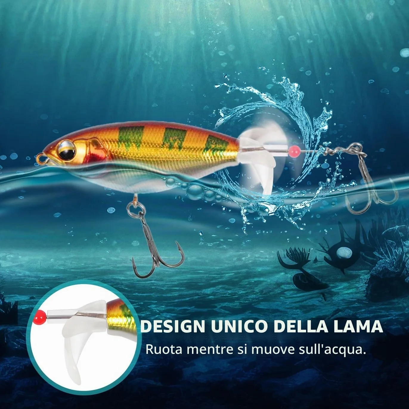 iZoeL Calendario Avvento 2025 Uomo Calendario Avvento Pesca, Pesca Accessori, Regali di Natale per Nonno Papà Fidanzati Marito Zio