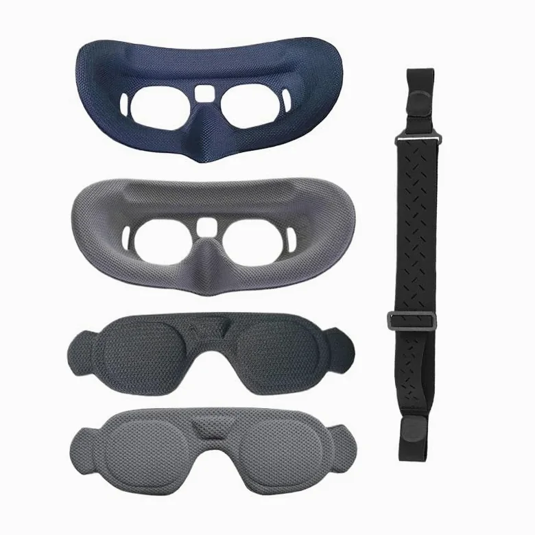 Compatibile con occhiali WalkSnail AVATAR X frontalino Pad Lens copertura | Materiale in spugna morbida, protezione antipolvere per lenti, vestibilità comoda, parte di ricambio