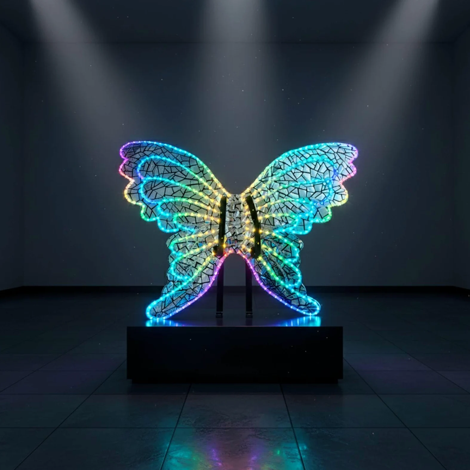 con LED Multicolore Appendici LED Luminose Costume per Cosplayer