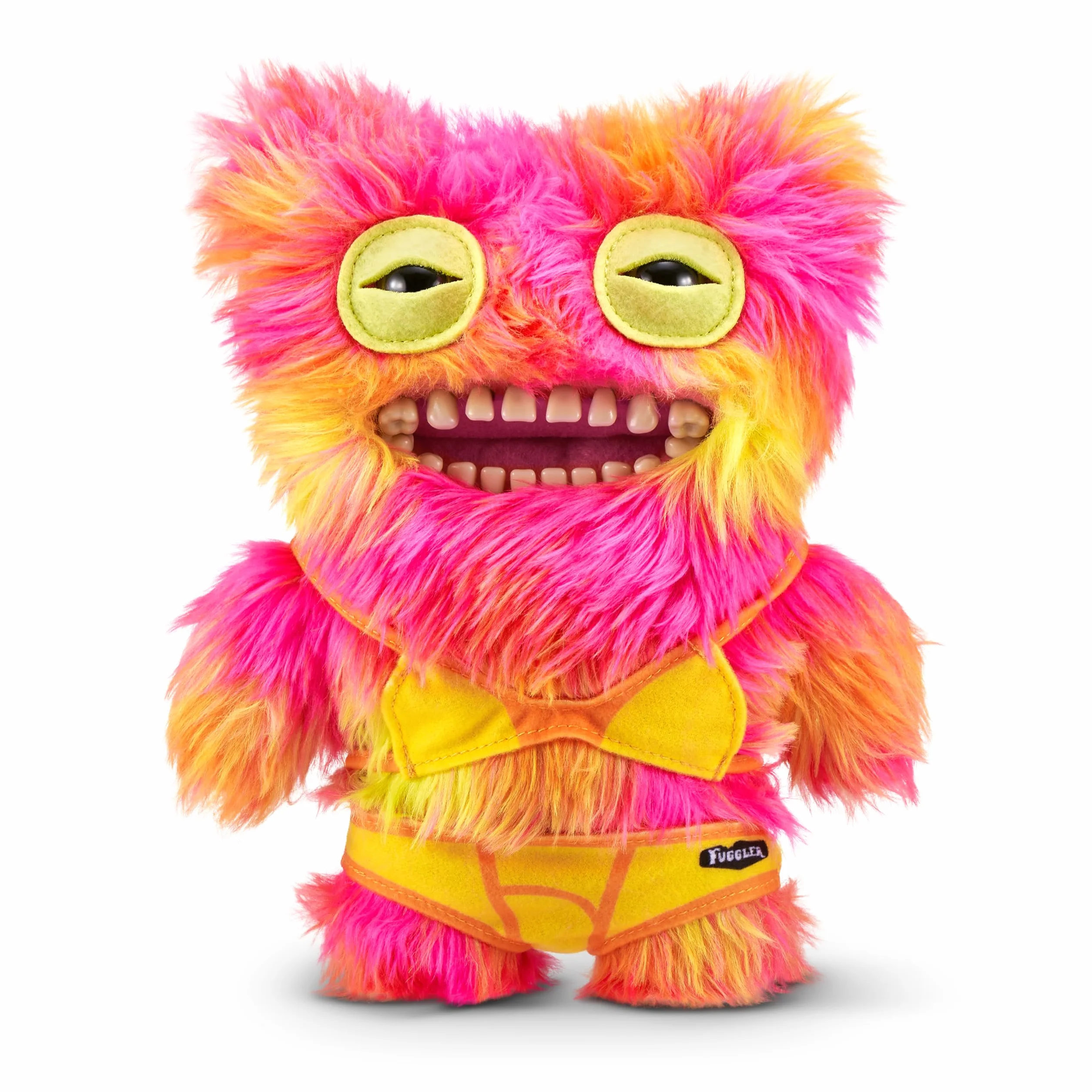 Fuggler Vacay Vibes di ZURU, Funny Ugly Monster, peluche, da collezione, giocattolo (Mr Buttons)