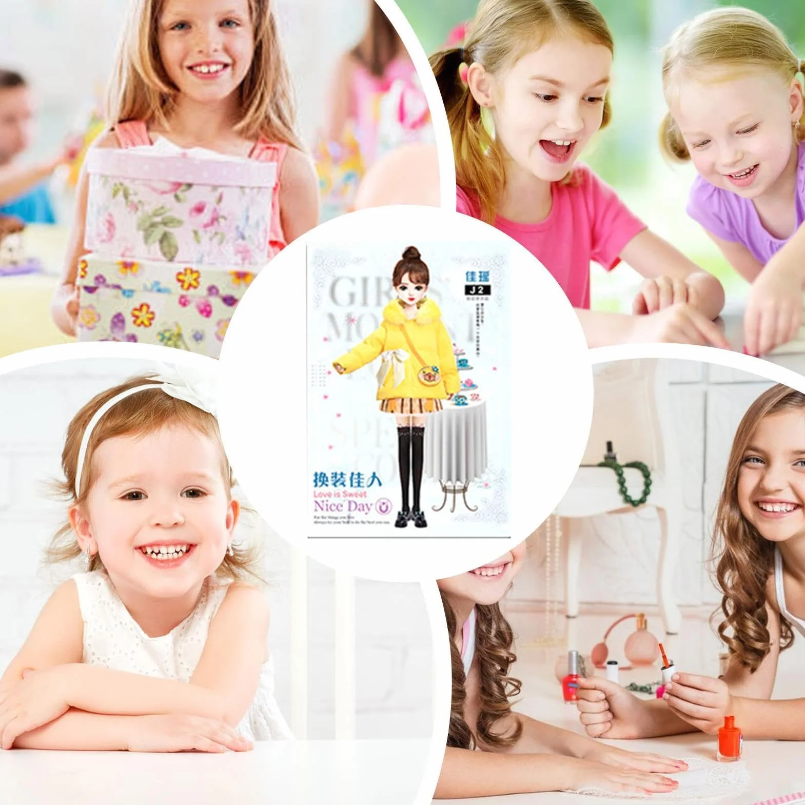 Libro Di Adesivi Per Vestire La Principessa | Bambola Magnetica Per Vestire La Principessa | Libro Per Bambole Di Carta Per Bambini | Figura Di Bambola Principessa Magnetica | Figura Di Bambola Magnet