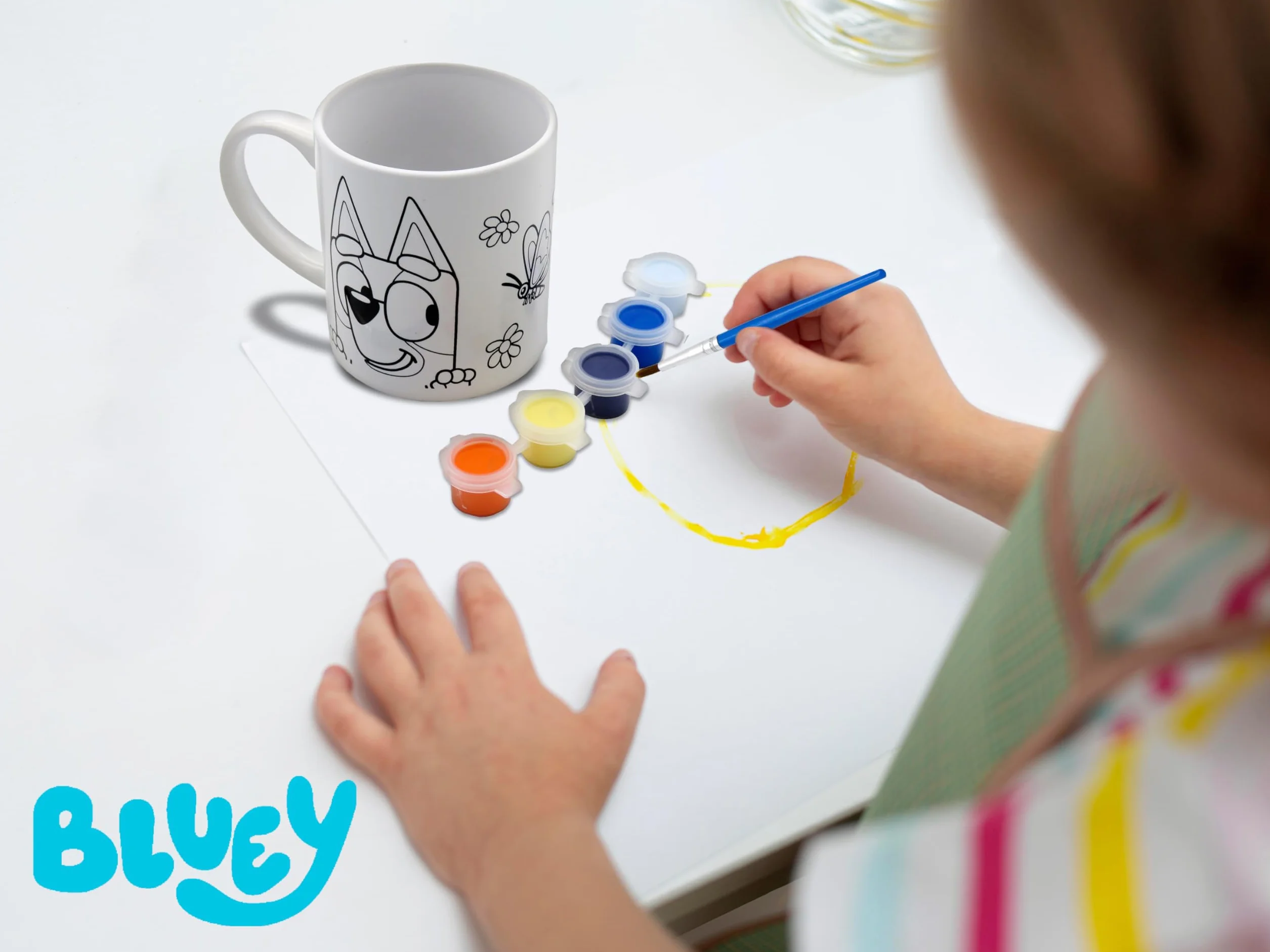 Bluey Tazza da dipingere Attività creative Multicolore