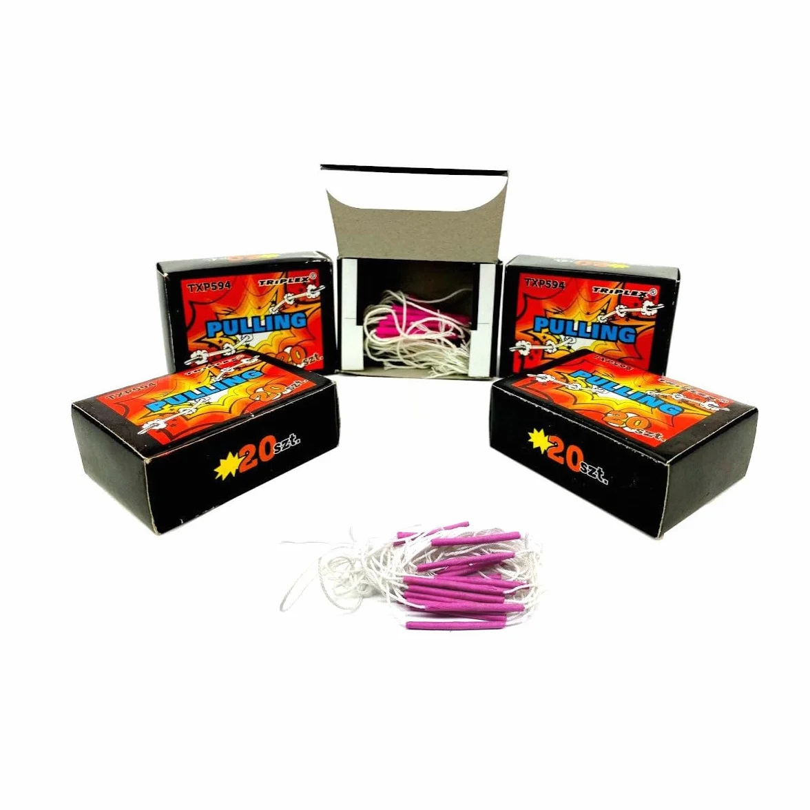 h2i Party Funny - Assortimento di petardi scoppiettanti (Pulling Box)