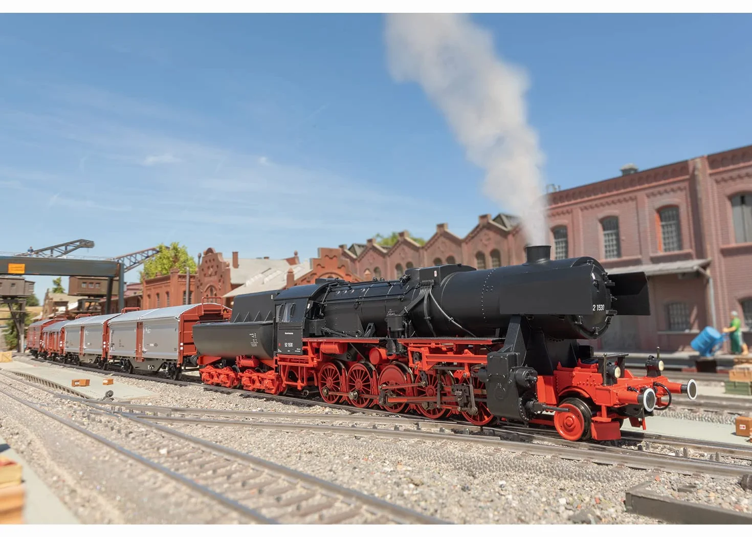 Märklin 39530 Locomotiva a vapore BR 52, H0, 1:87, Epoche III