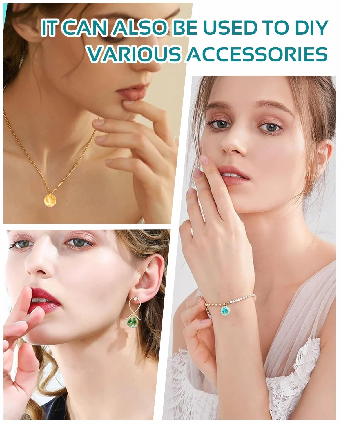 DAFNE biglie di vetro fosforescenti 13 mm 10 colori per bambini giochi fai da te decorazioni casa