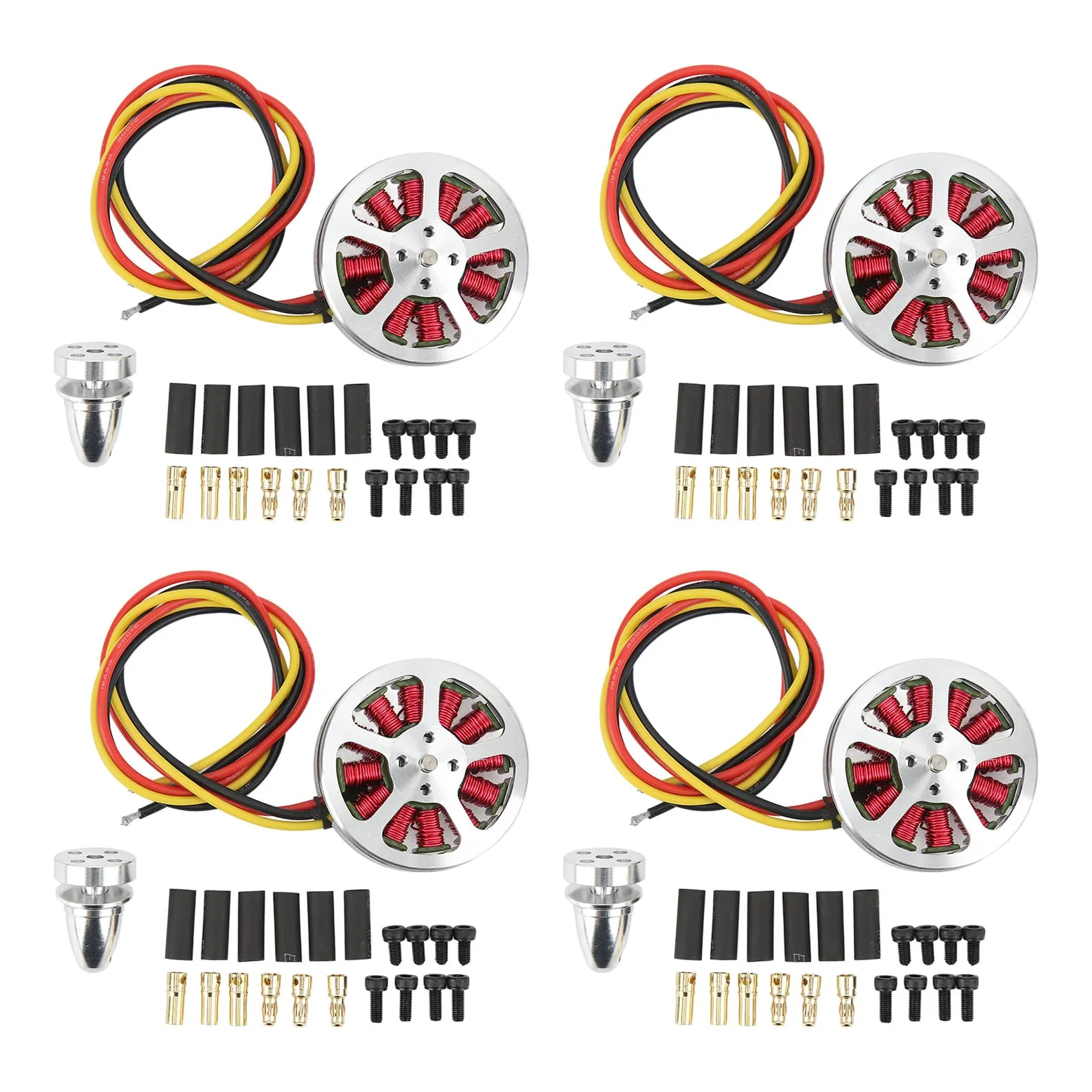 4pcs 5010 750KV Motore Brushless Disco Multiassiale Multicopter Motore Brushless per Quadricottero Multicopter Drone