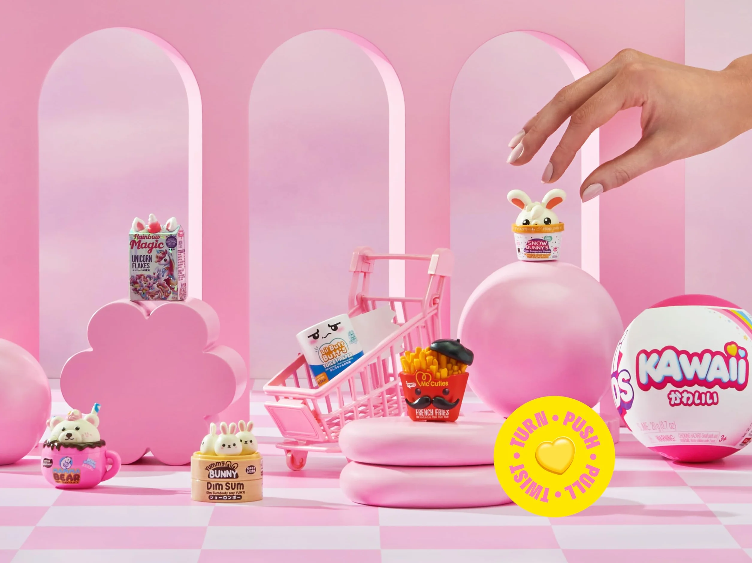 Mini Brands Kawaii Capsule Serie 2 Surprise Kolekcjonerskie Japońskie