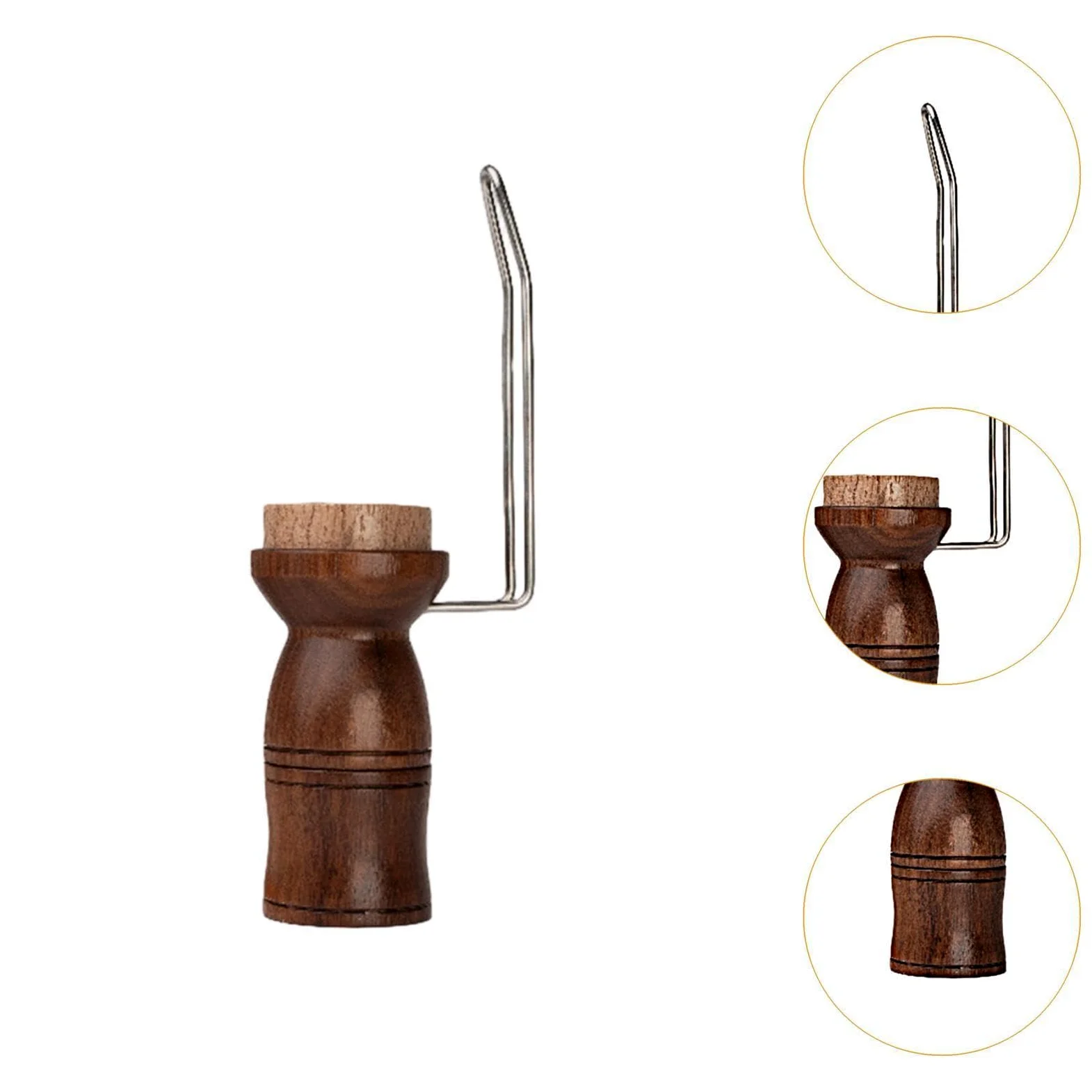 Manico Ergonomico per Dipingere Miniature, Manico in Legno Portatile, Strumento di Pittura Stabile, Manico Rotante Staccabile, Adatto per Dipingere St, Style D