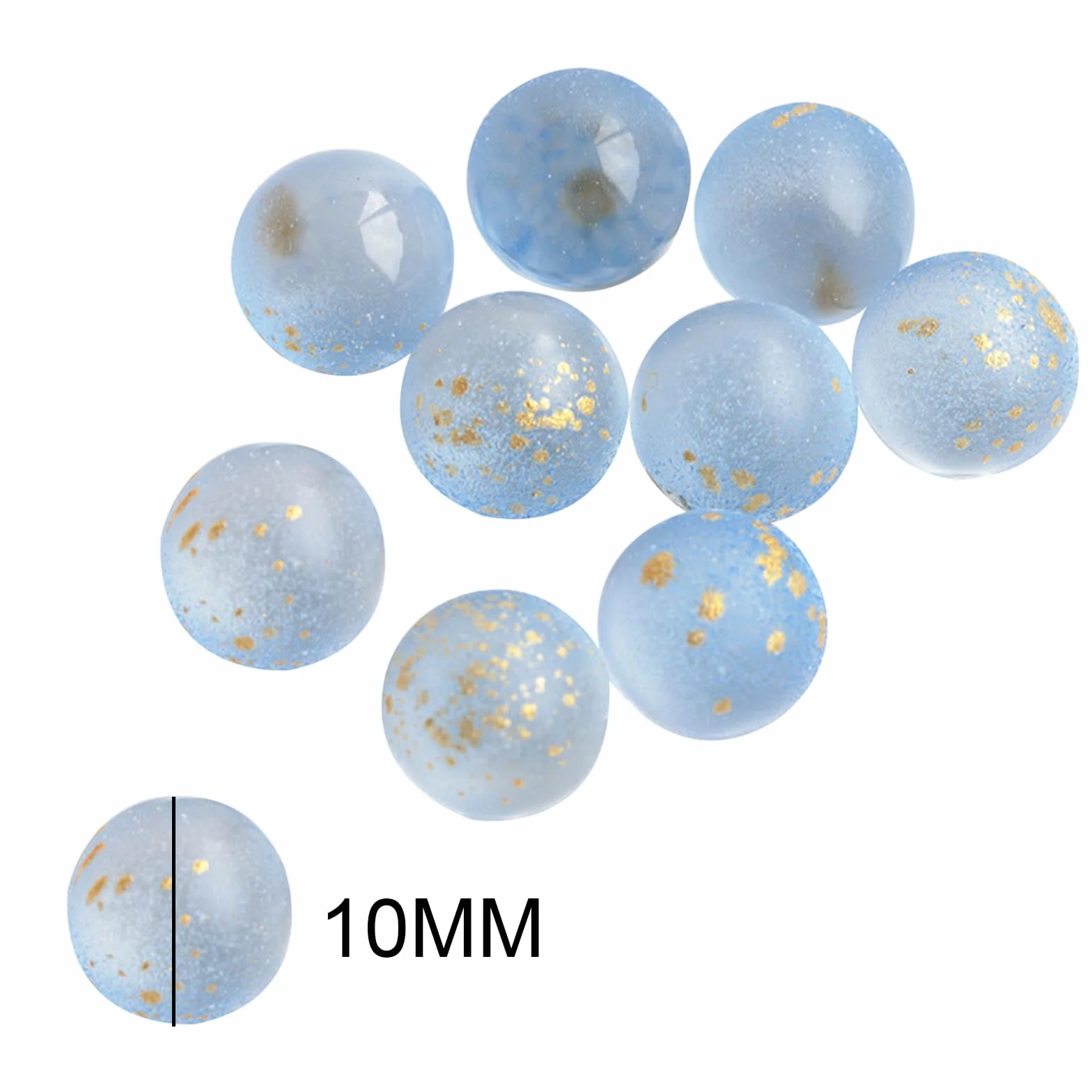 Biglie di Vetro Colorate 10mm 200 Pezzi per Bambini 5+