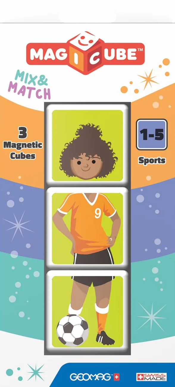 Geomag Cubetti Magnetici 111, Sports