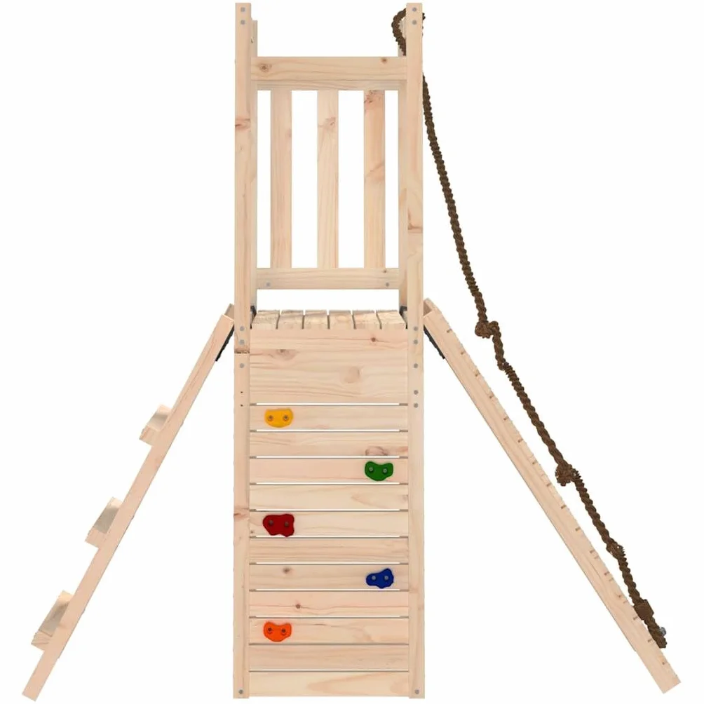 vidaXL Set da Gioco da Esterno in Legno Massello di Pino