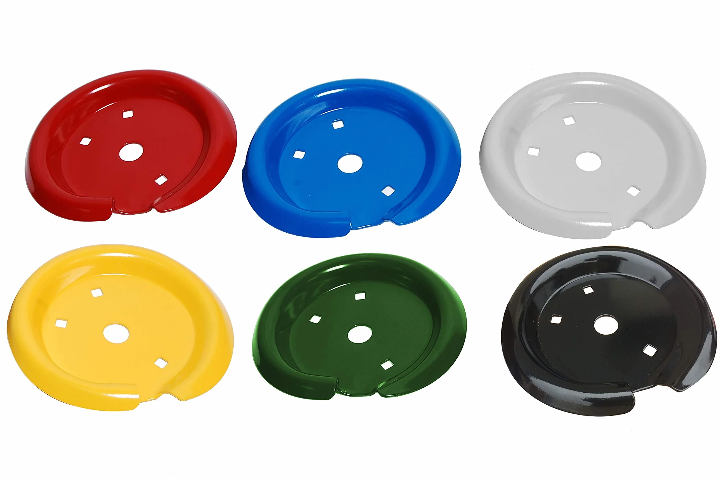Just Fun Piastra Metallica per Mola 400x200x20 mm - Rosso