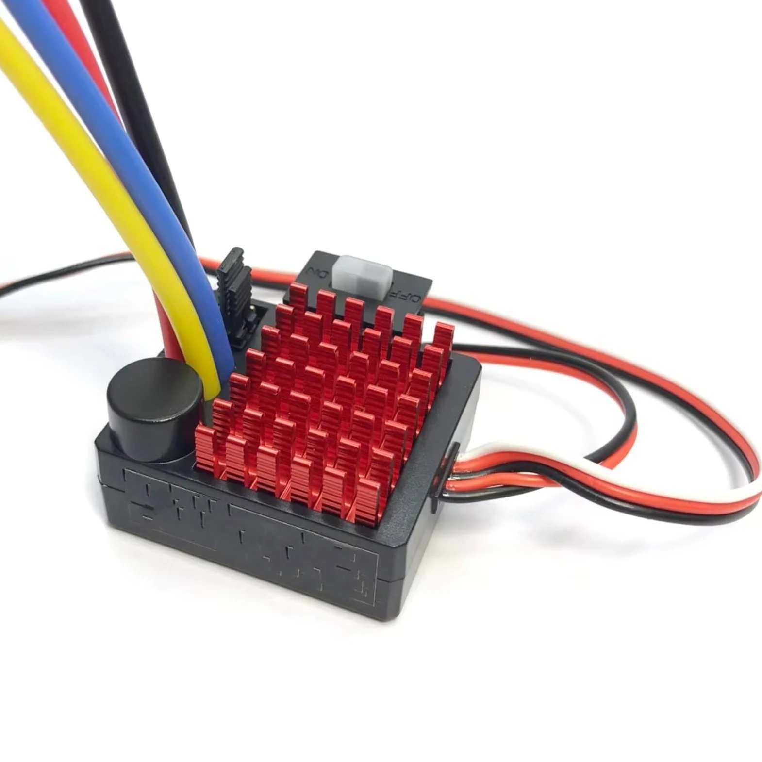 Esc Cingolata Rc Per Traxxas Per TRX4 Per TRX6 D90 Per Redcat 1/10 60A Brushed ESC Regolatore Di Velocità Elettrico 6V/3A BEC RC Auto Crawler Camion(XT60 Plug)