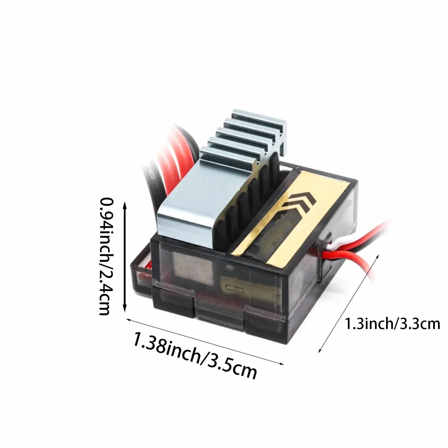 RC Componenti ESC Per SCX10 Per TRX4 Per TRX6 1/8 1/10 320A Spazzola Regolatore Di Velocità Elettrico Cingolato Camion RC Parti Automobili Accessori Modificati