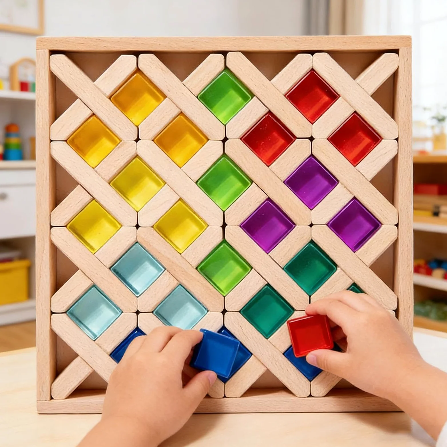 Genérico da costruzione , giocattoli per l'apprendimento precoce | Gioco impilabile portatile per viaggi, scuola, scuola, scuola, casa, campeggio, attività di gruppo, compleanno