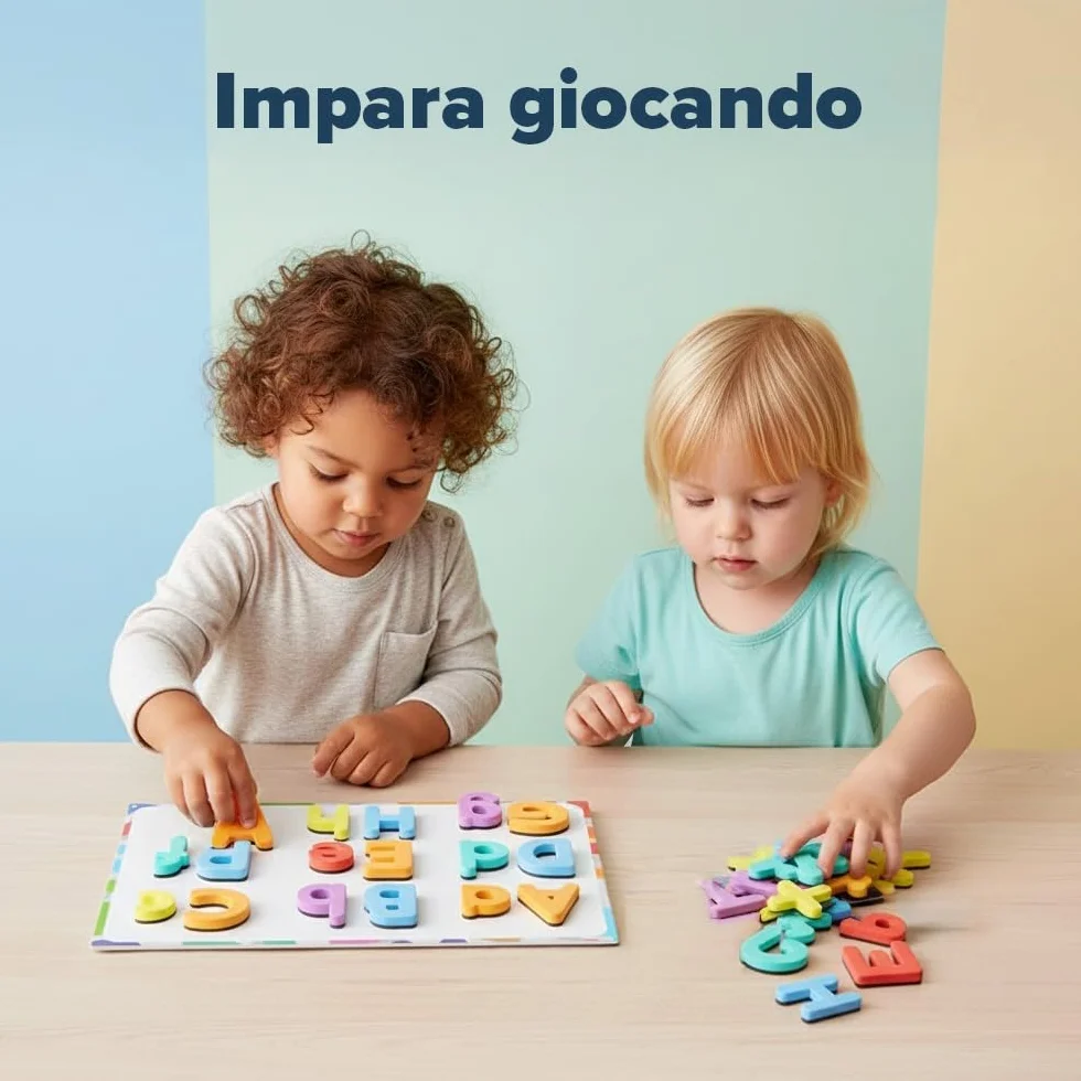 Smart Panda Magnetyczne Litery i Cyfry do Lodówki 263 el. Zestaw