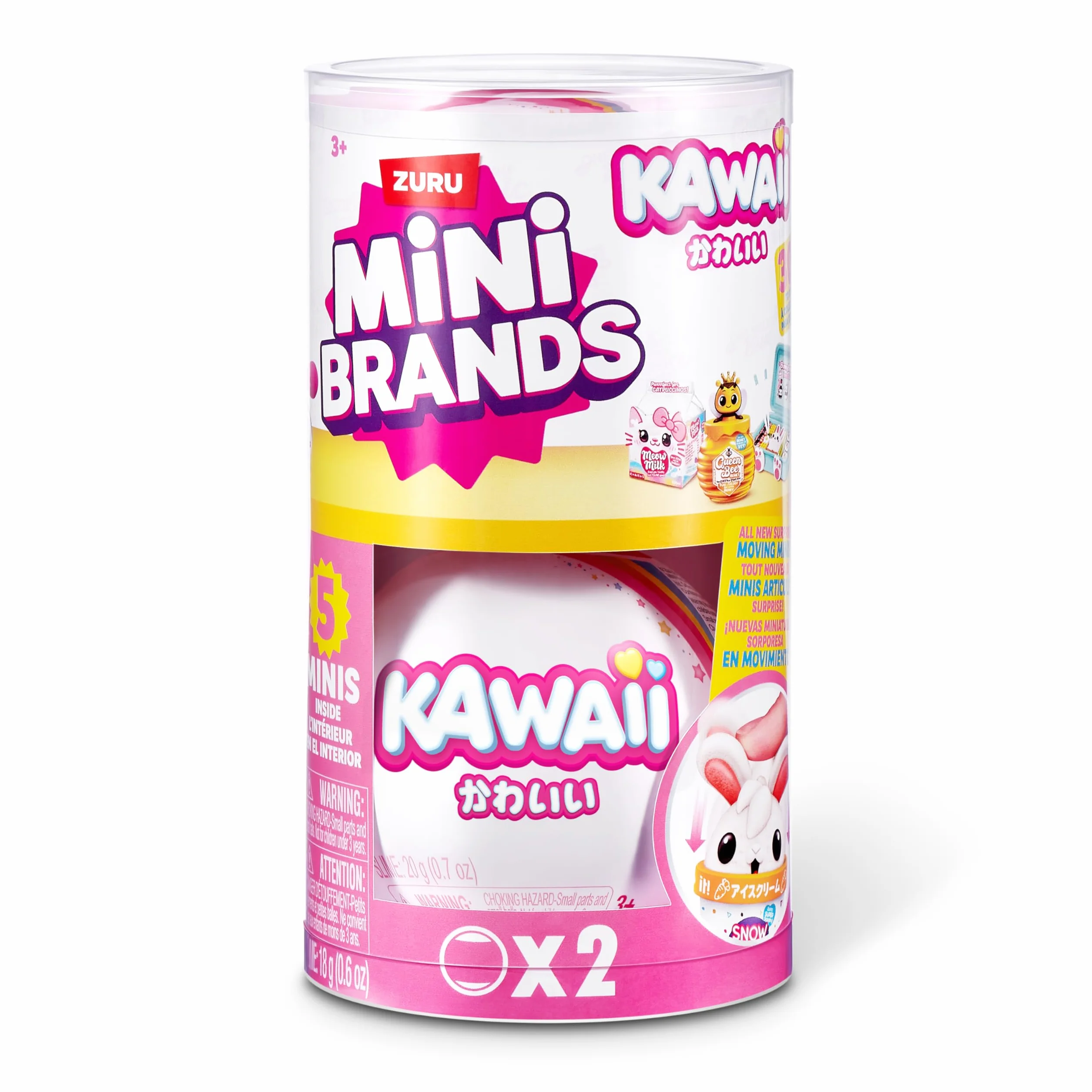 Mini Brands Kawaii Capsule Serie 2 Surprise Kolekcjonerskie Japońskie