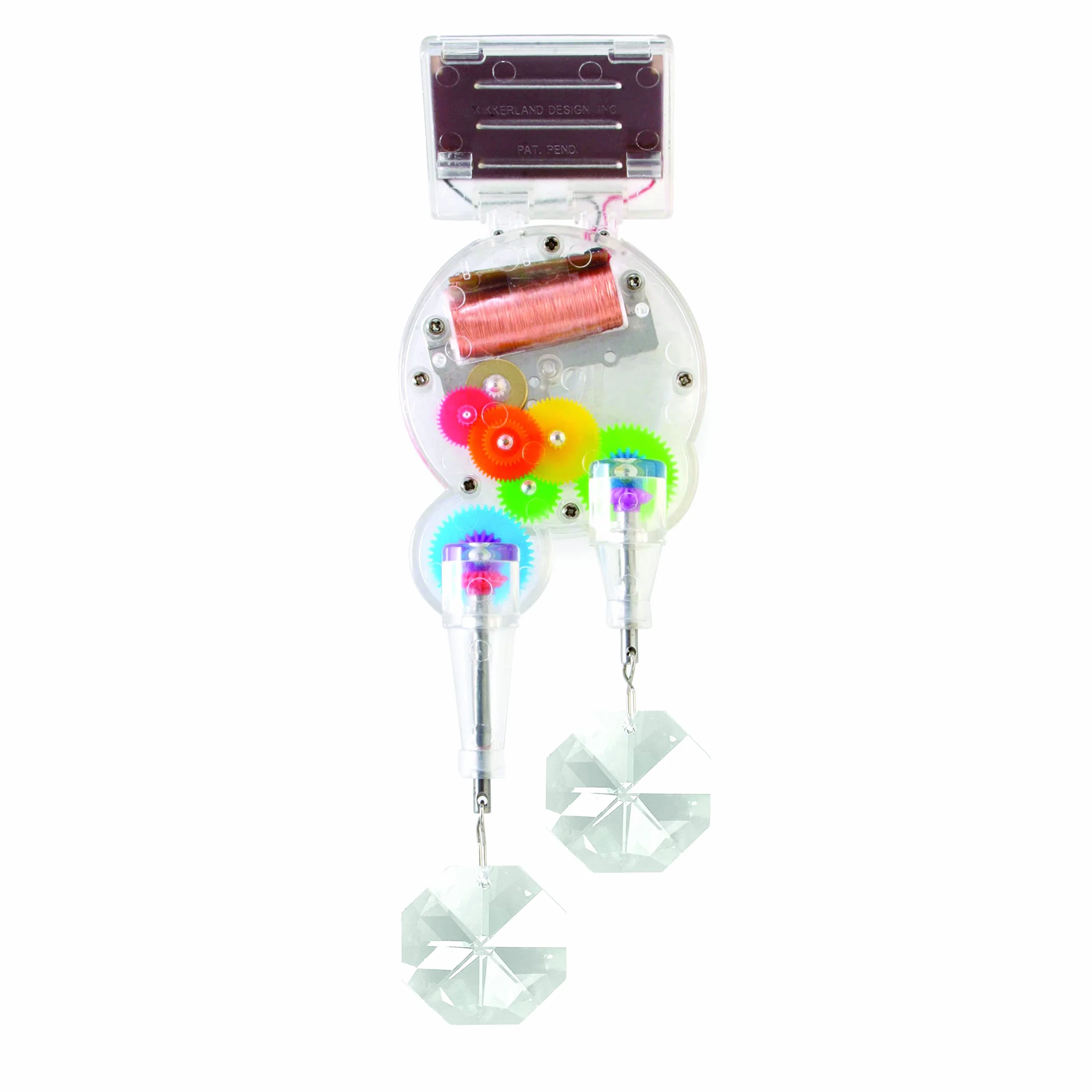 KIKKERLAND Creatore doppio arcobaleno a energia solare con cristallo, multicolore, 1 EA, taglia unica