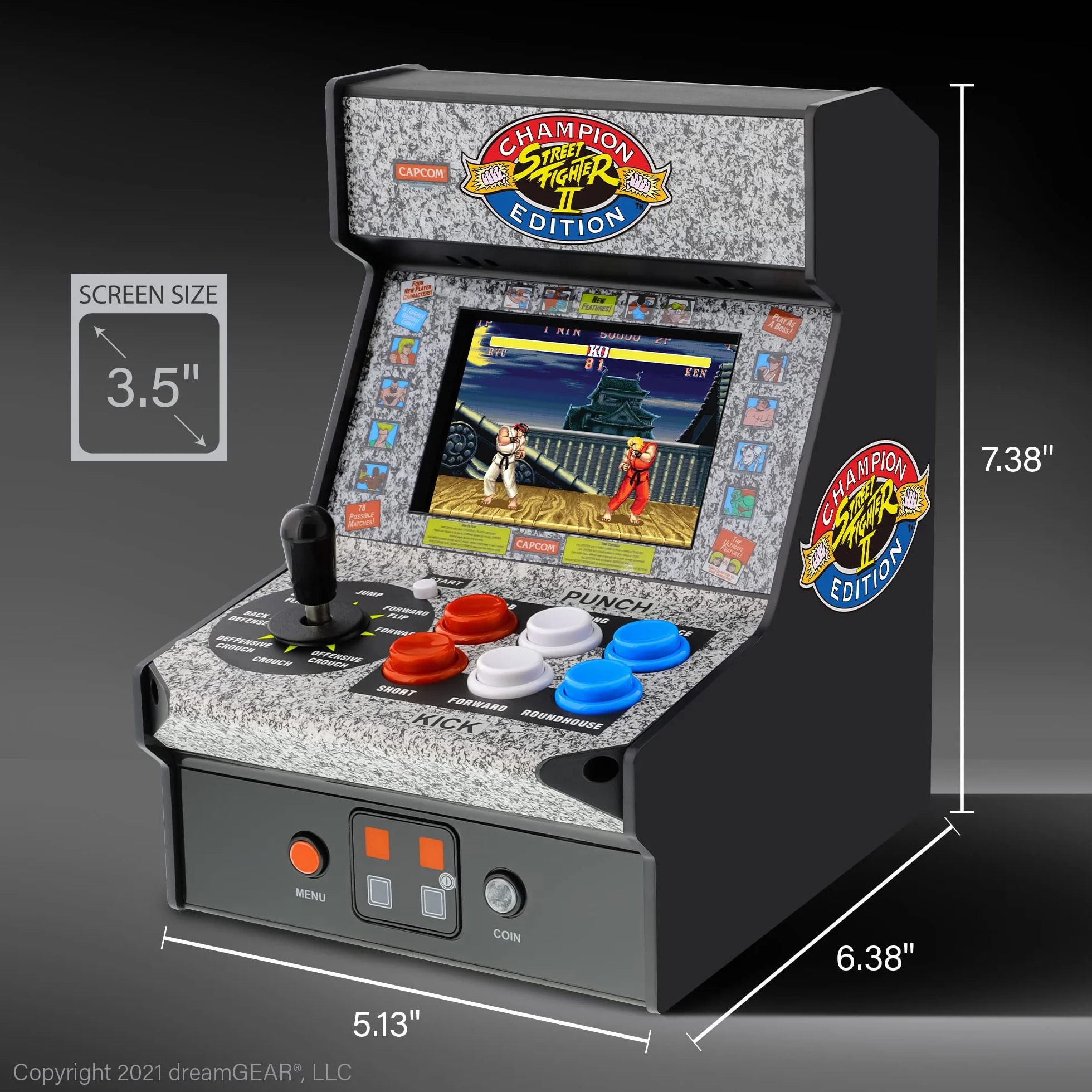 My Arcade Street Fighter Ii Arcade Machine One Size