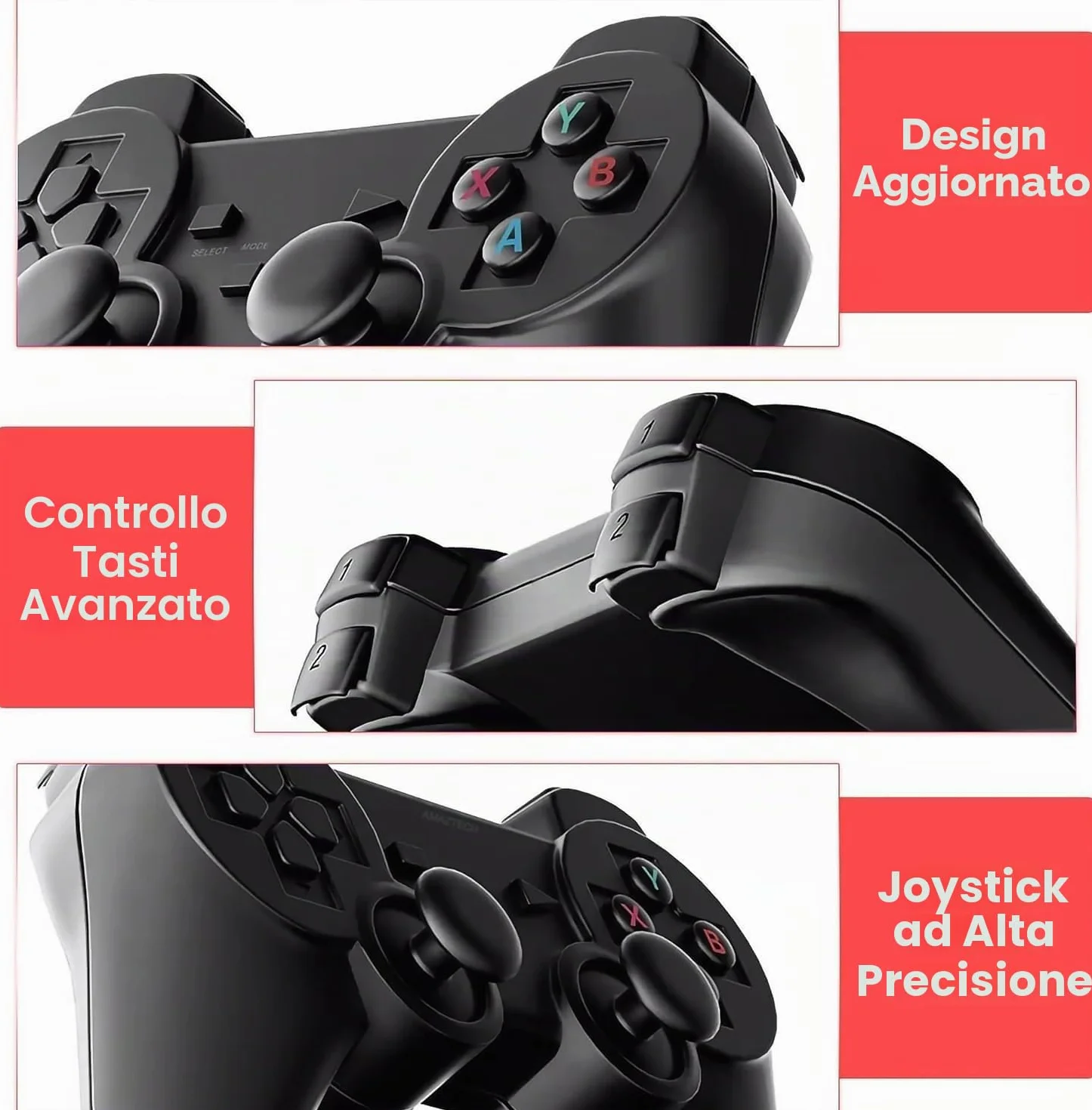 Hardisk Console Pro 4K HDMI Portatile Collegabile alla TV +25.000 Giochi Preinstallati USB HD 64 GB Arcade 2 Telecomandi Wireless 2.4 GHz Configurata e facile da usare