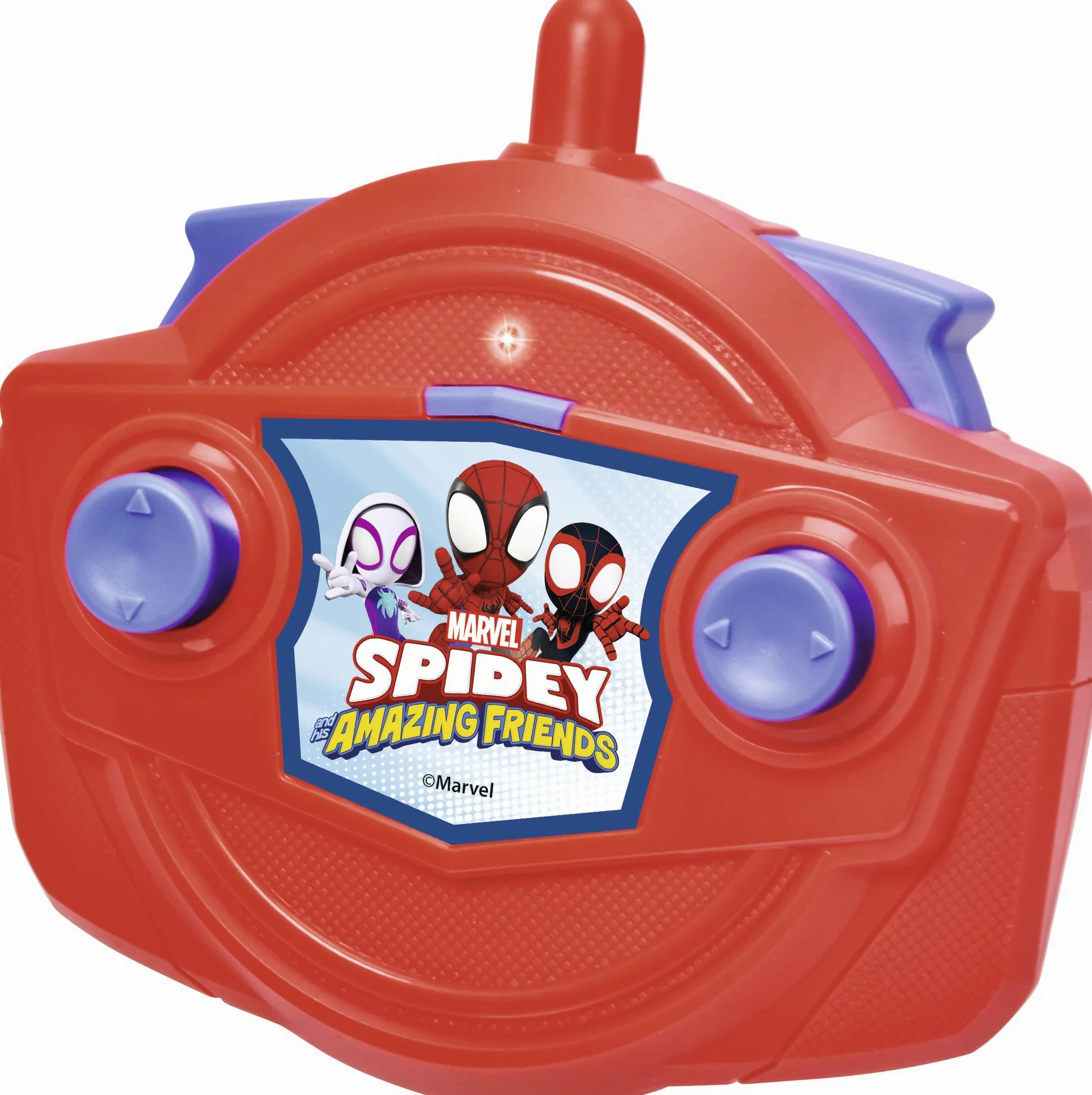 Jada- Radiocomando Spidey Web Crawler, 20323000, cm 17, scala 1:24, 1 canale, +3 anni