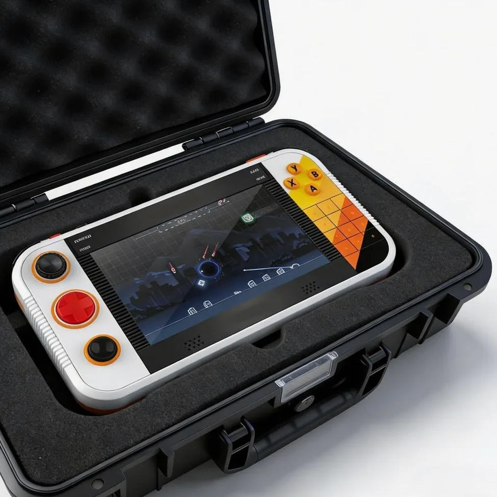 Scatola di immagazzinaggio per Gamestation Go Accessori Storage Box per | Materiale ABS ad alto impatto, per esterni robusti, resistente alle cadute, protegge la console dagli urti