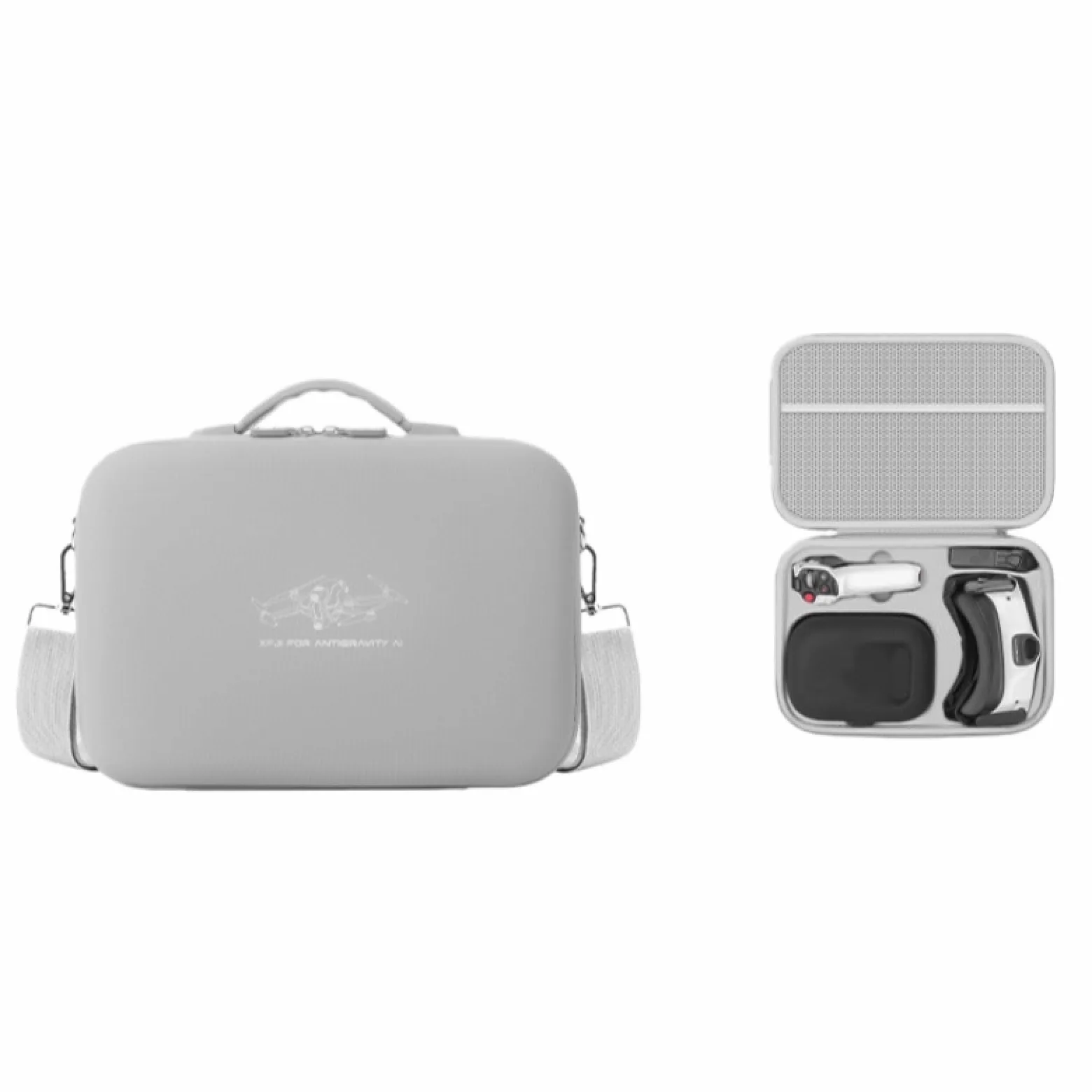 Custodia da viaggio per Antigravity A1, accessori per droni Custodia rigida in PU Organizer da trasporto Custodia a tracolla (Versione standard)