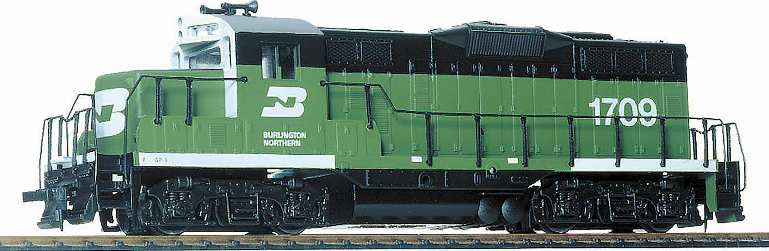 Scala H0 - Locomotiva Diesel GP9M Burlington Northern