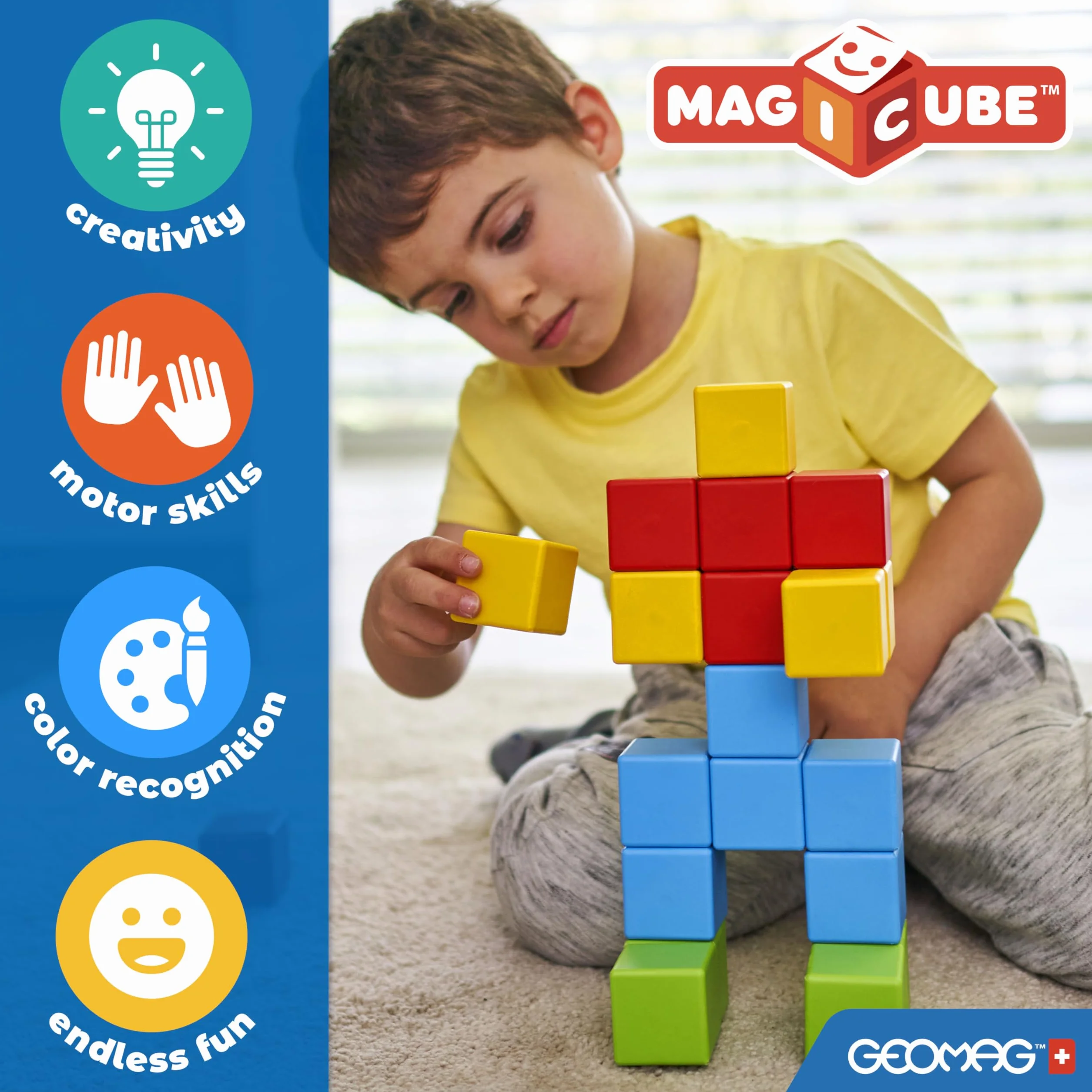 Geomag Magicube 132, Animal Friends