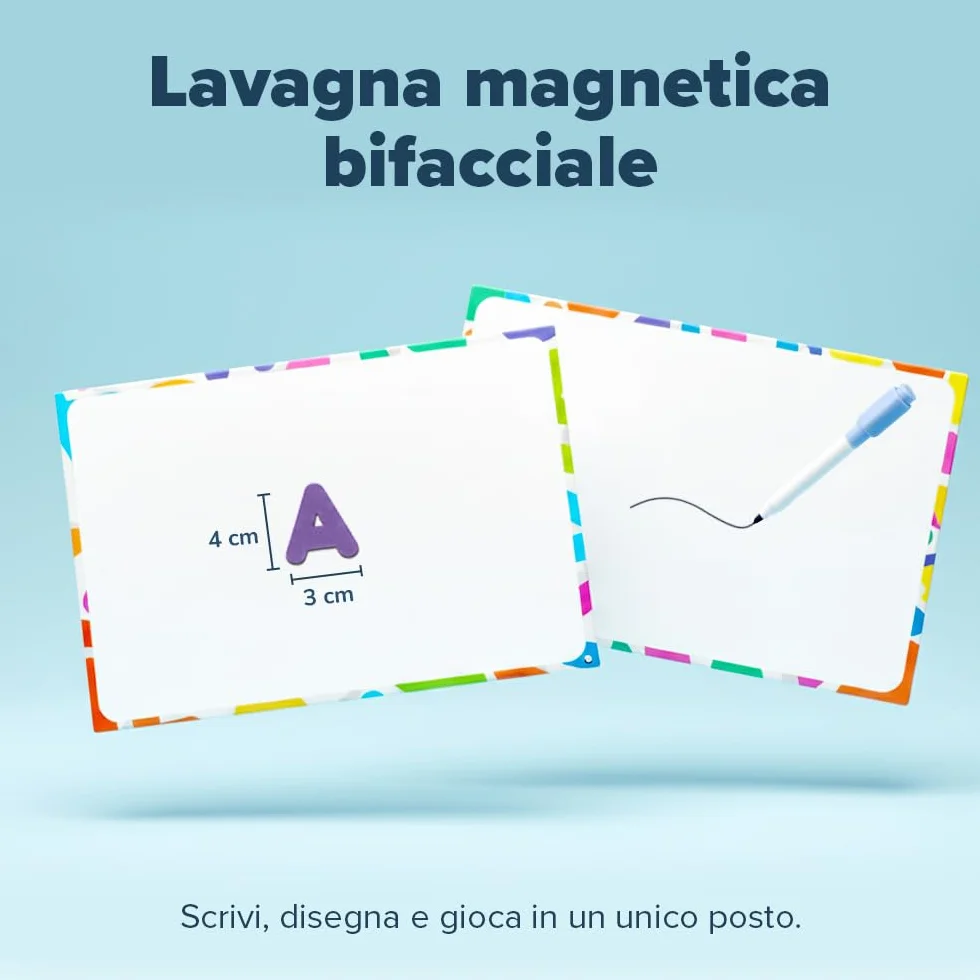 Smart Panda Magnetyczne Litery i Cyfry do Lodówki 263 el. Zestaw