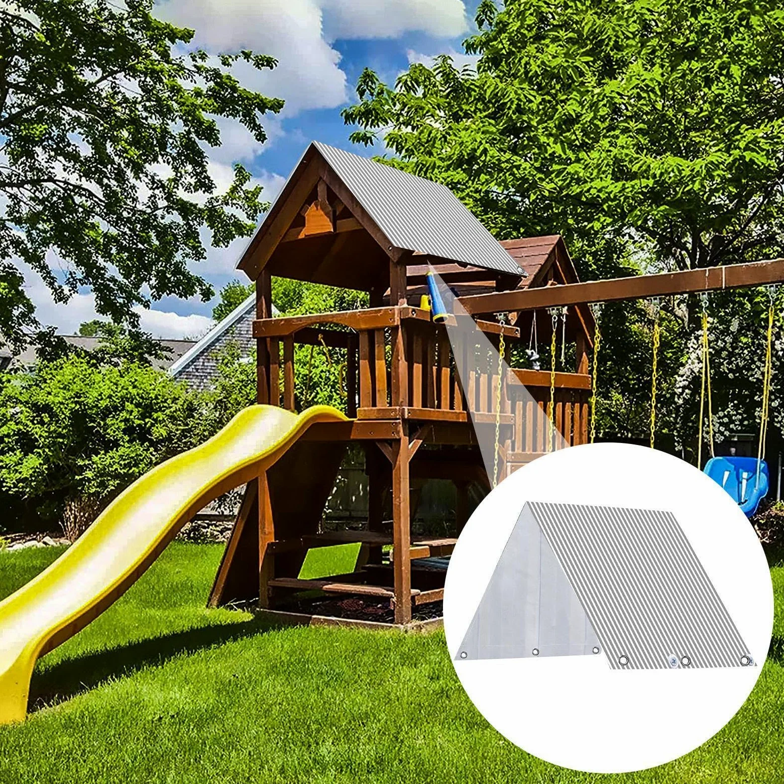 Altalena Set Baldacchini Attrezzature Giochi Esterno Gazebo Pergola | Set di altalene da 100 x 228 cm di ricambio per cortile, albero, giochi all'aperto, patio, casa, scoperta, cortile, giungla