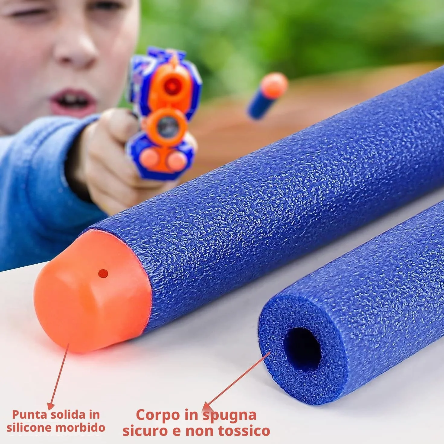 Munizioni Ricarica Compatibili Freccette 7.2cm do Pistole Nerf Fortnite N Strike Elite Blaster